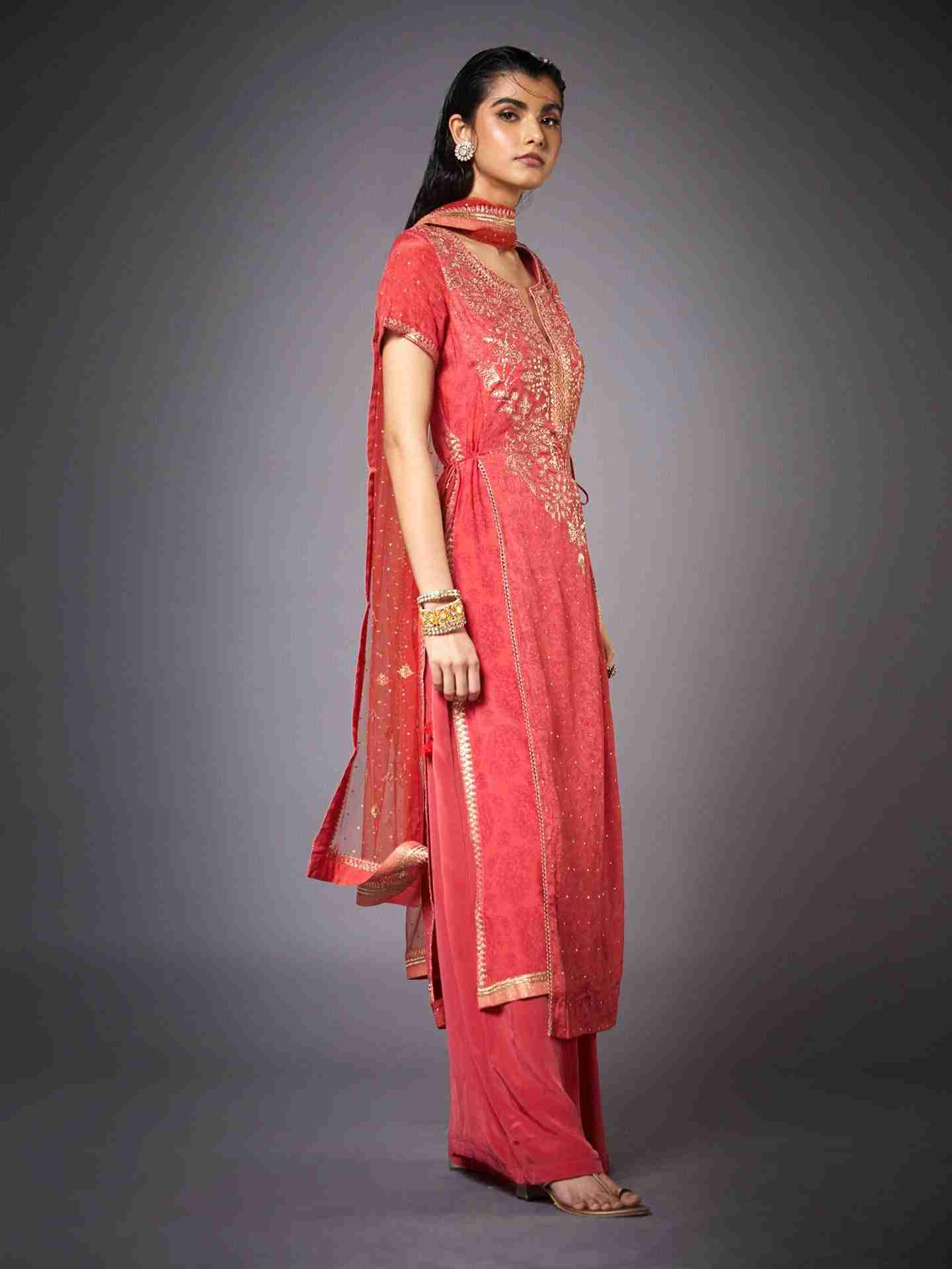 Coral Munar Suit Set