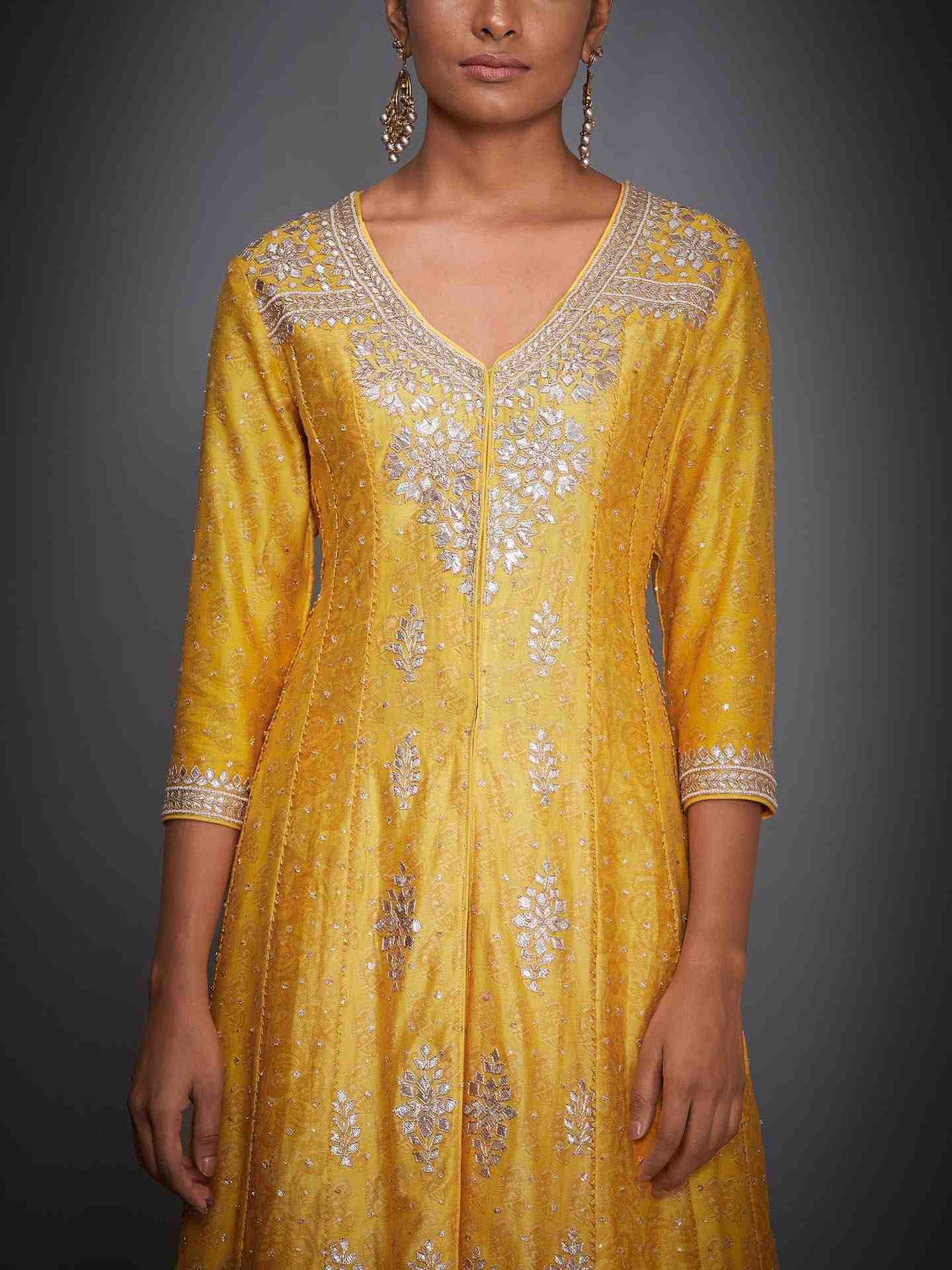 Yellow Chamba Gota Suit Set