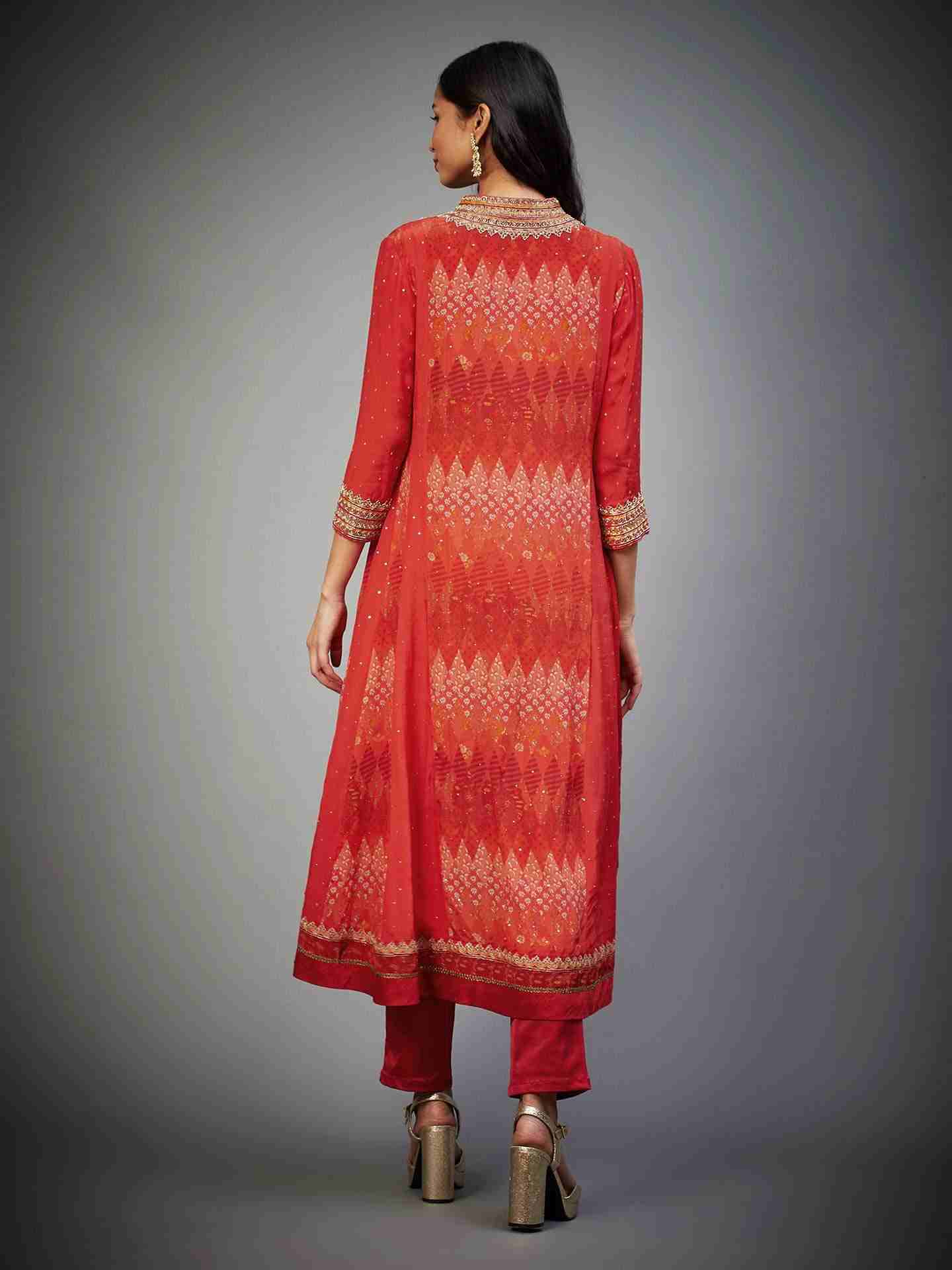 Red Diamond Suit Set