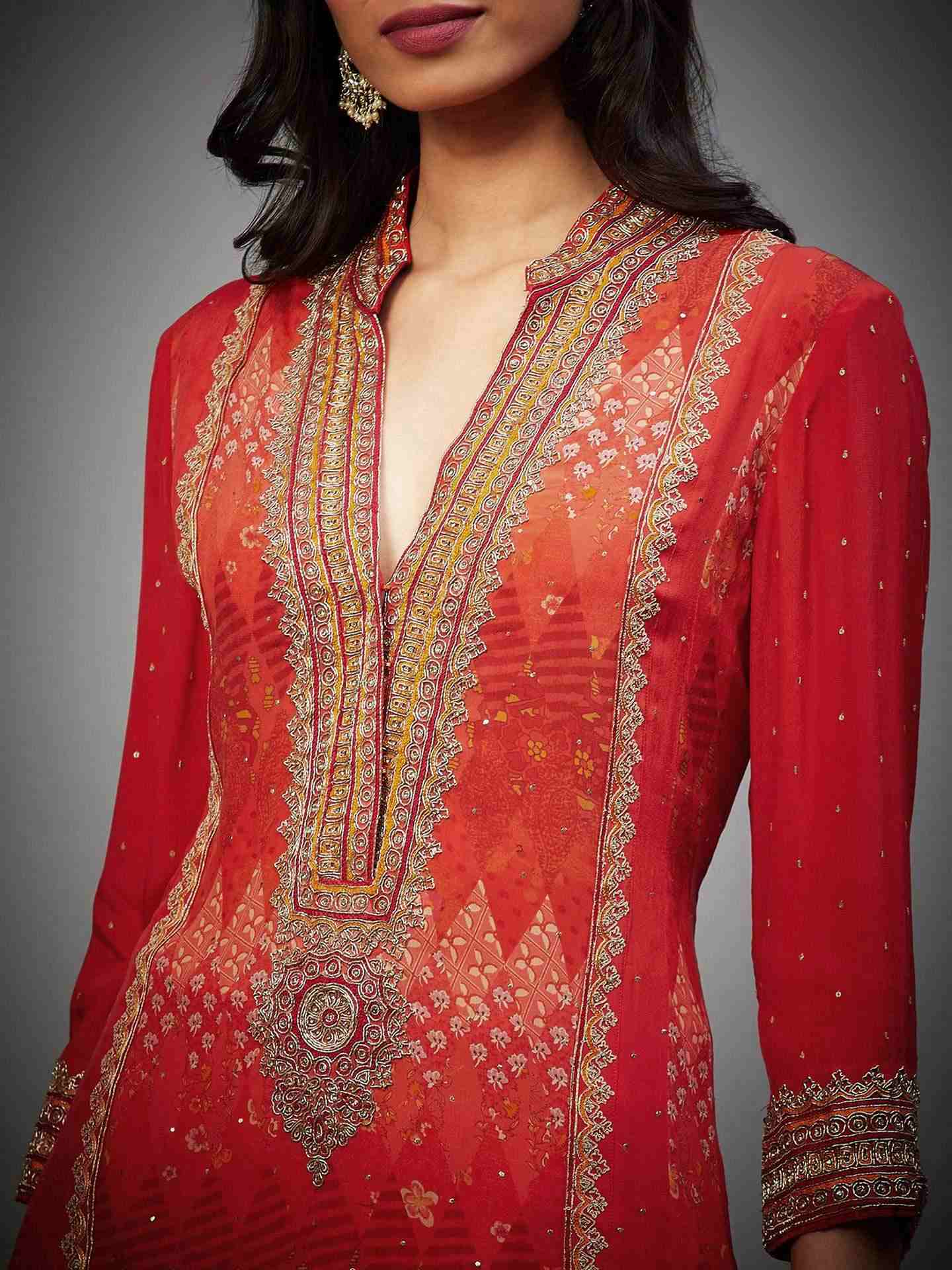 Red Diamond Suit Set