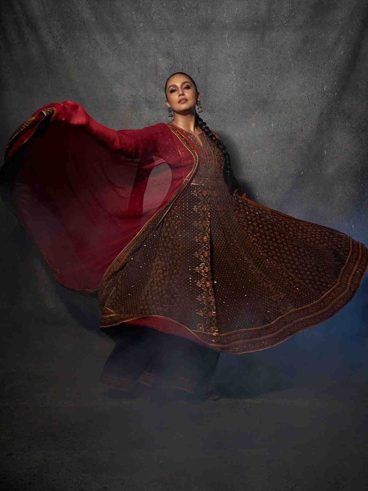 Black & Rust Rajkot Suit Set