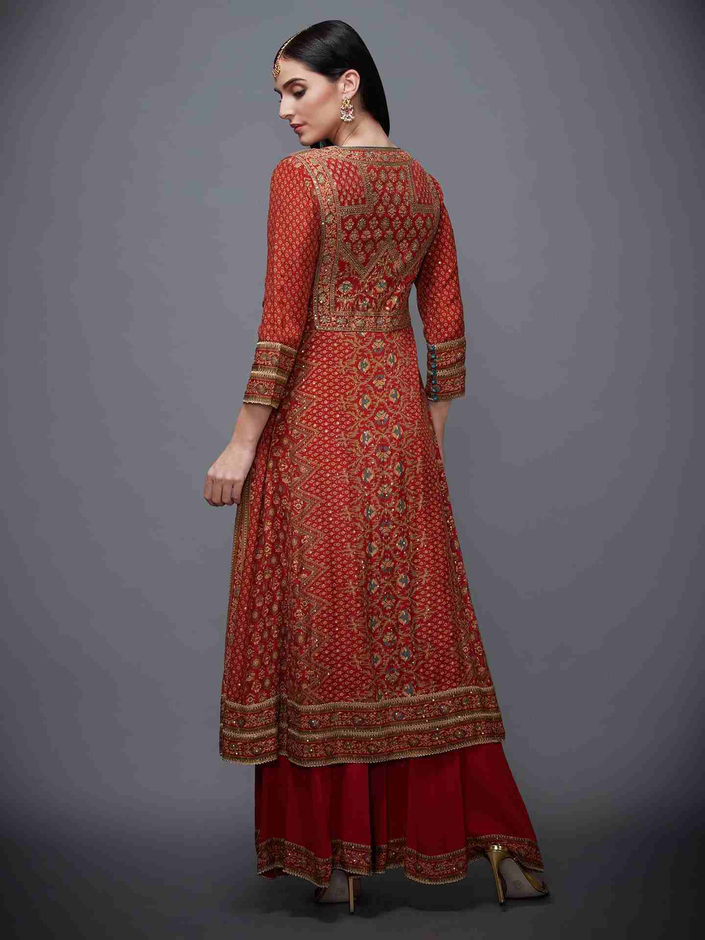 Rust & Beige Rajkot Suit Set