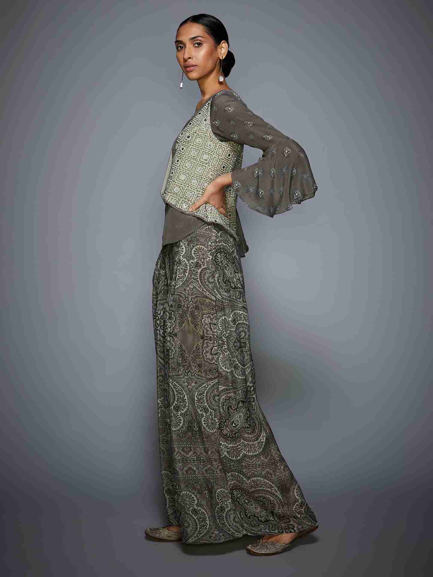 Grey & Multi Arula Ensemble