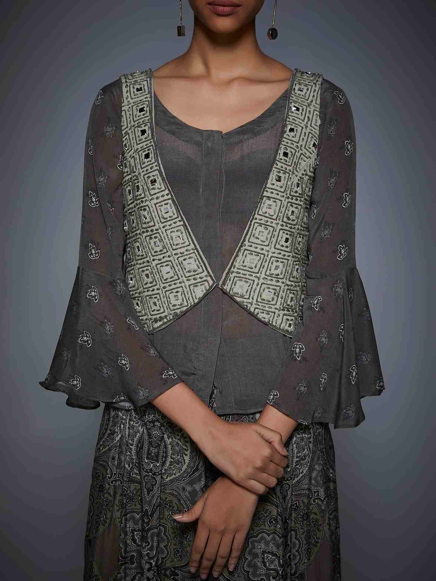 Grey & Multi Arula Ensemble