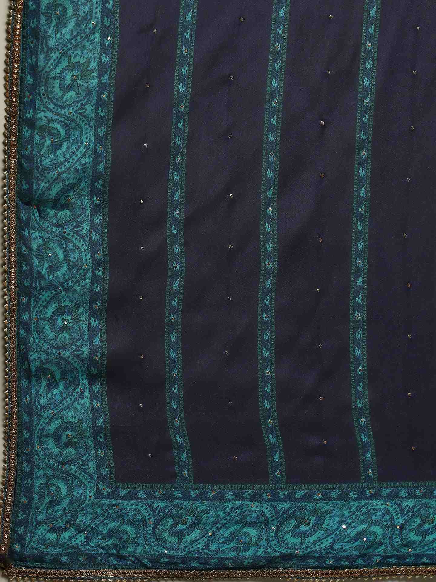 Turquoise Juhu Suit Set