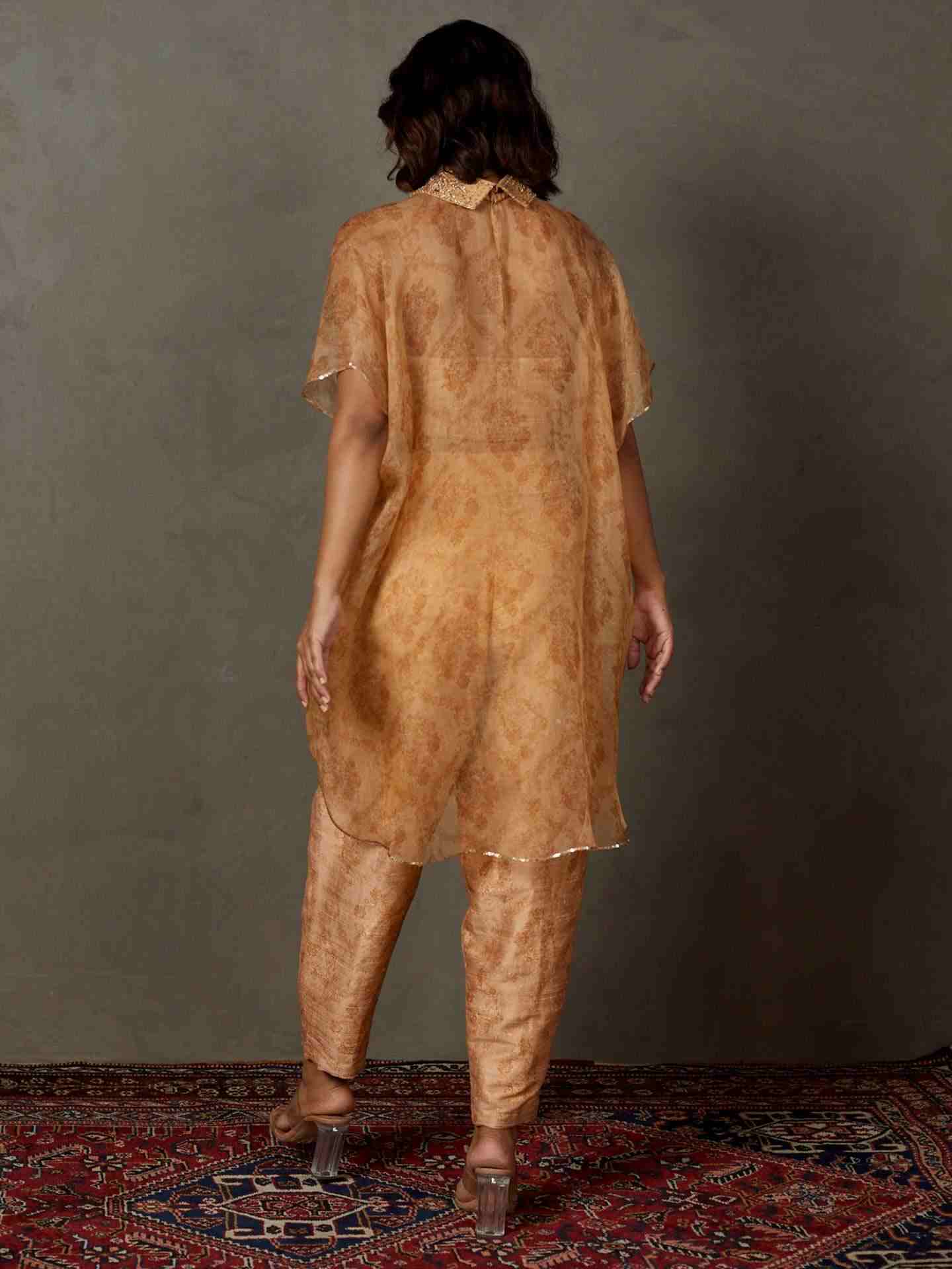 Beige & Gold Primrose Ensemble