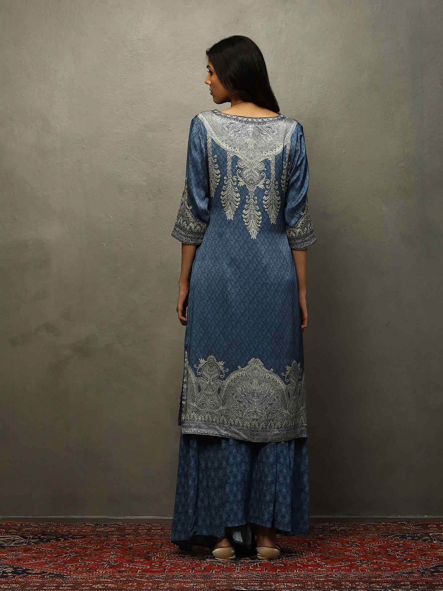 Indigo & Blue Vedam Suit Set
