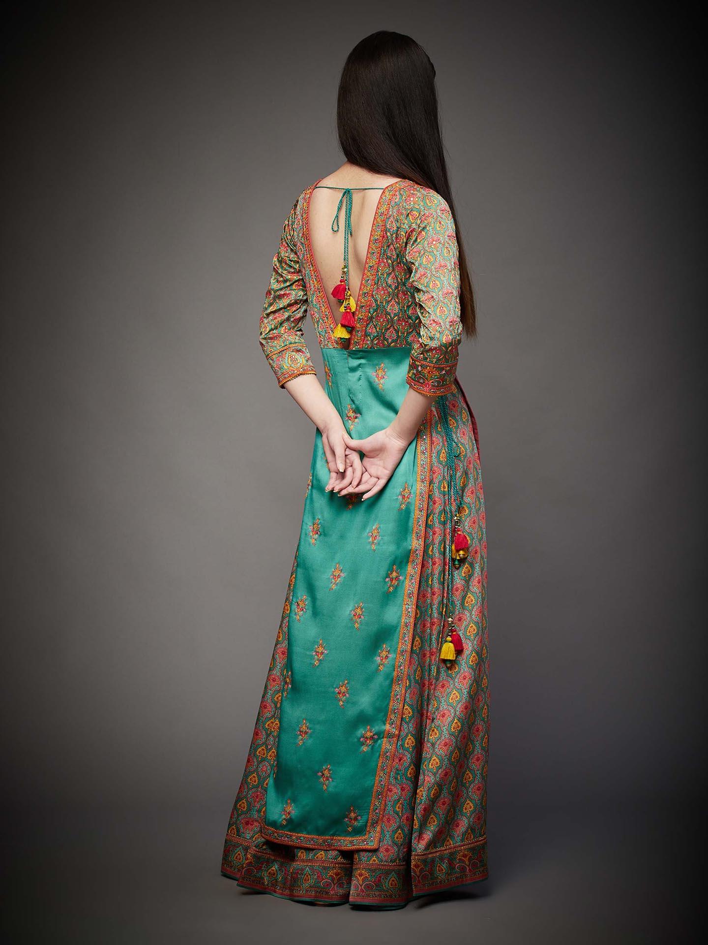 Jade & Multi Anantnag Suit Set