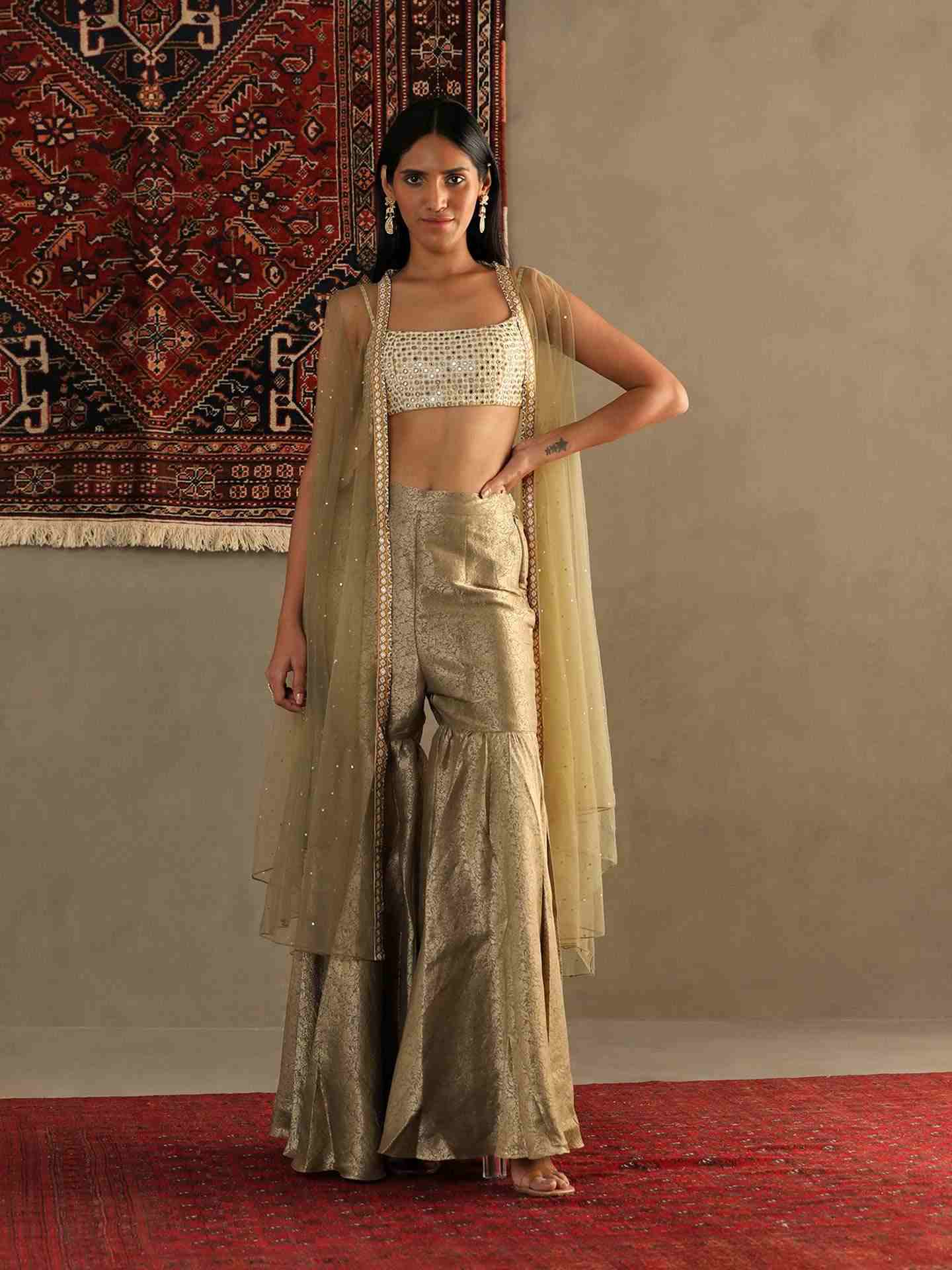Slate Green Darpan Ensemble