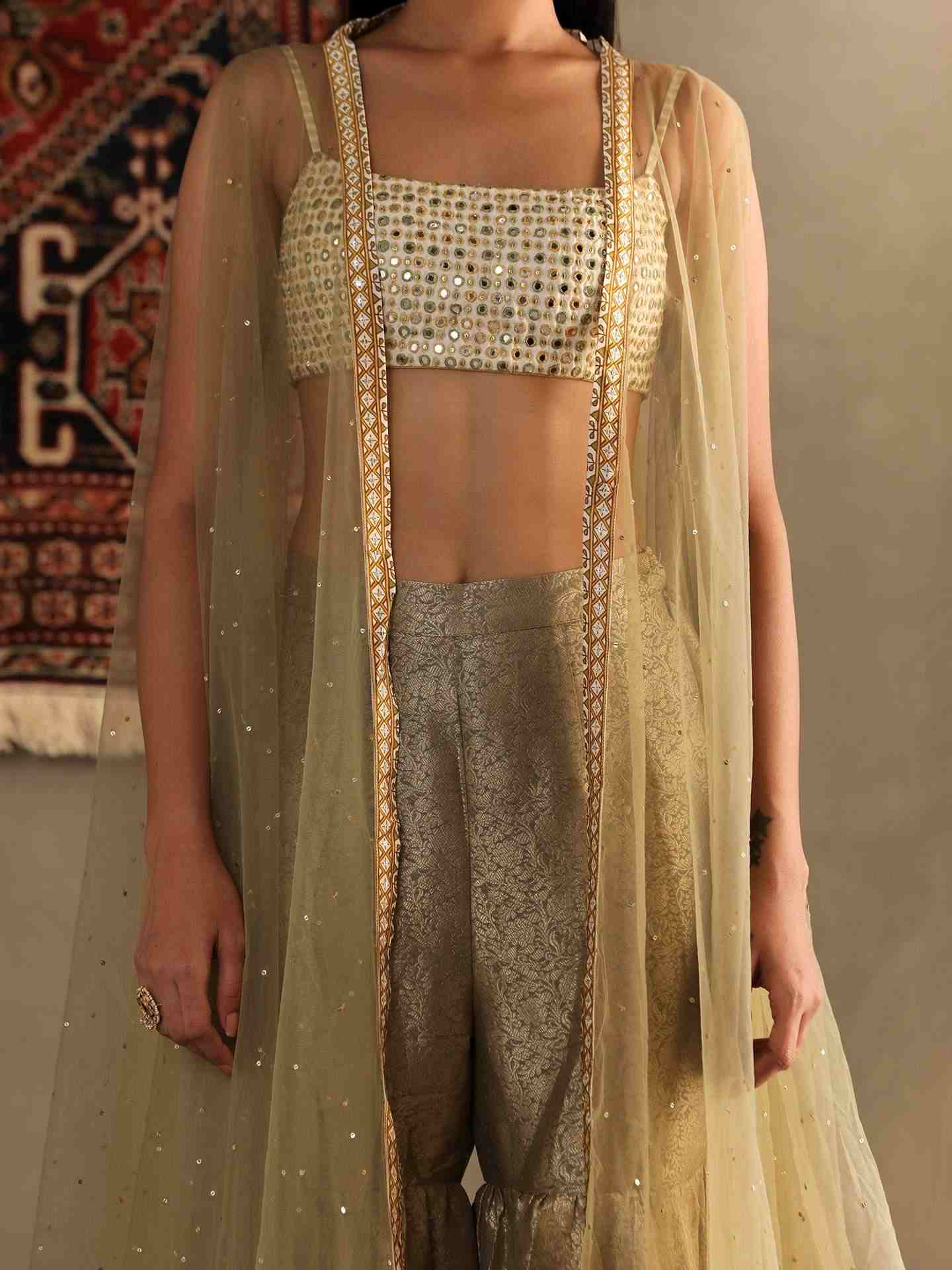 Slate Green Darpan Ensemble