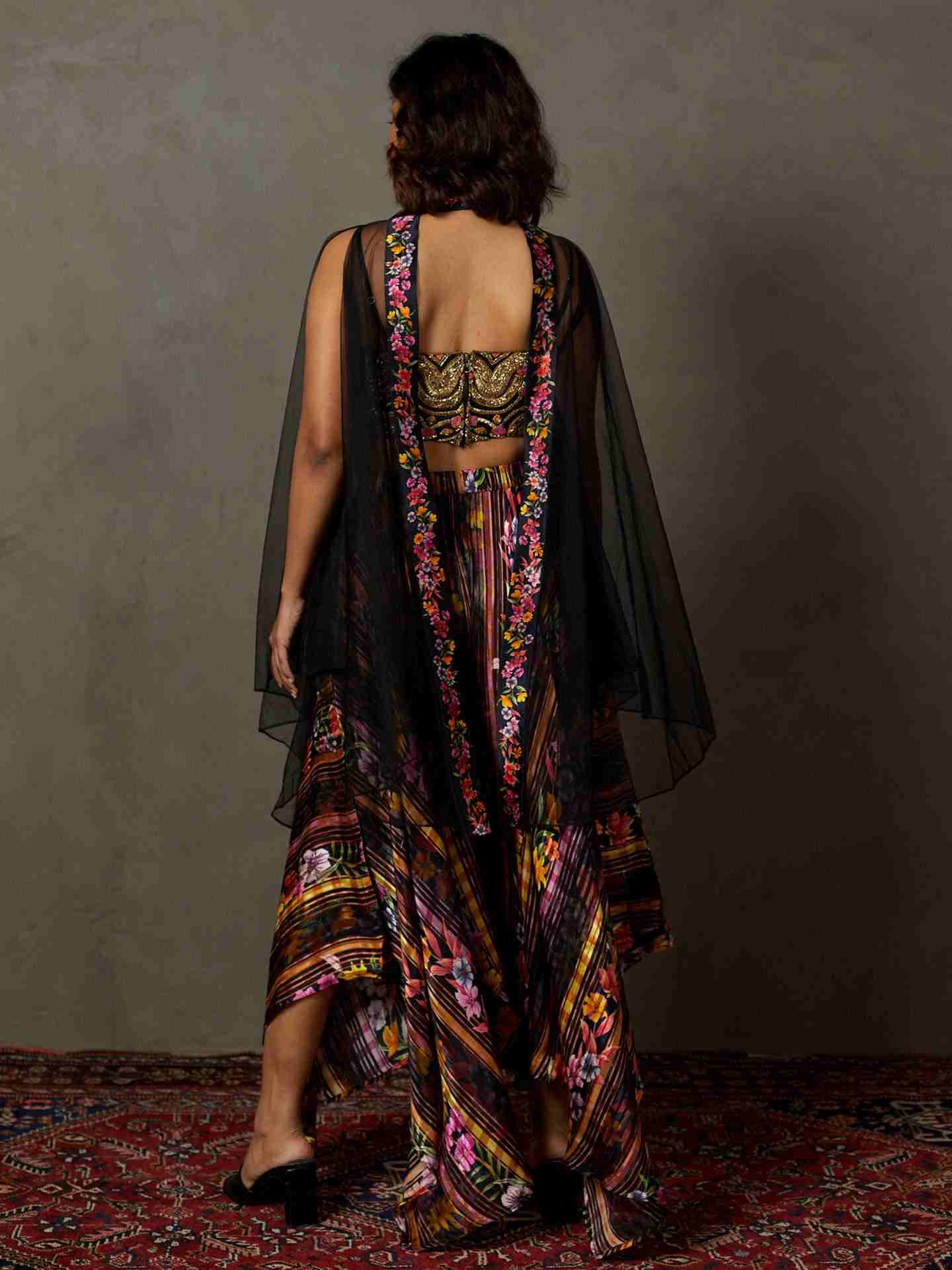 Black & Multi Star Olivia Ensemble