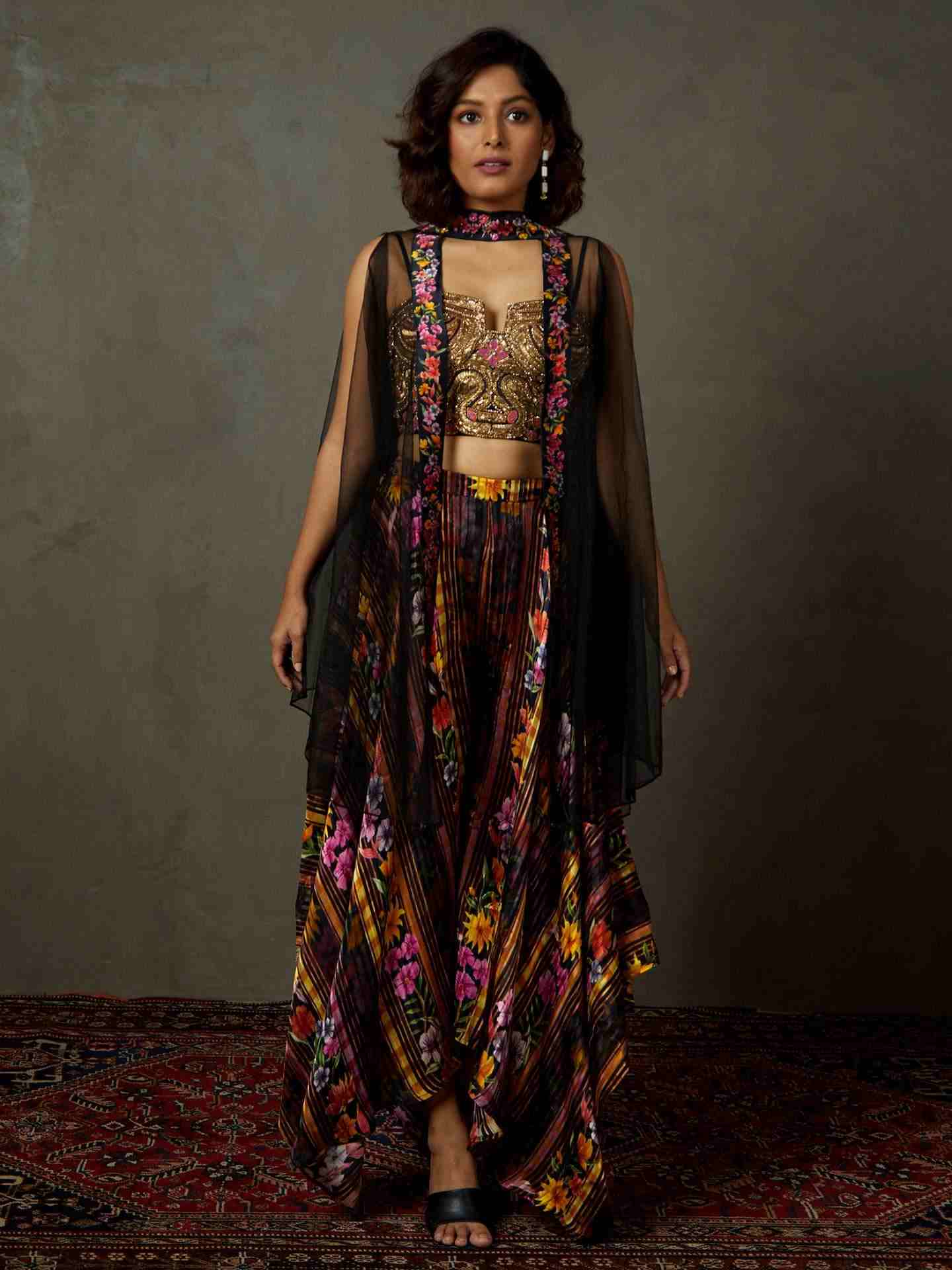 Black & Multi Star Olivia Ensemble