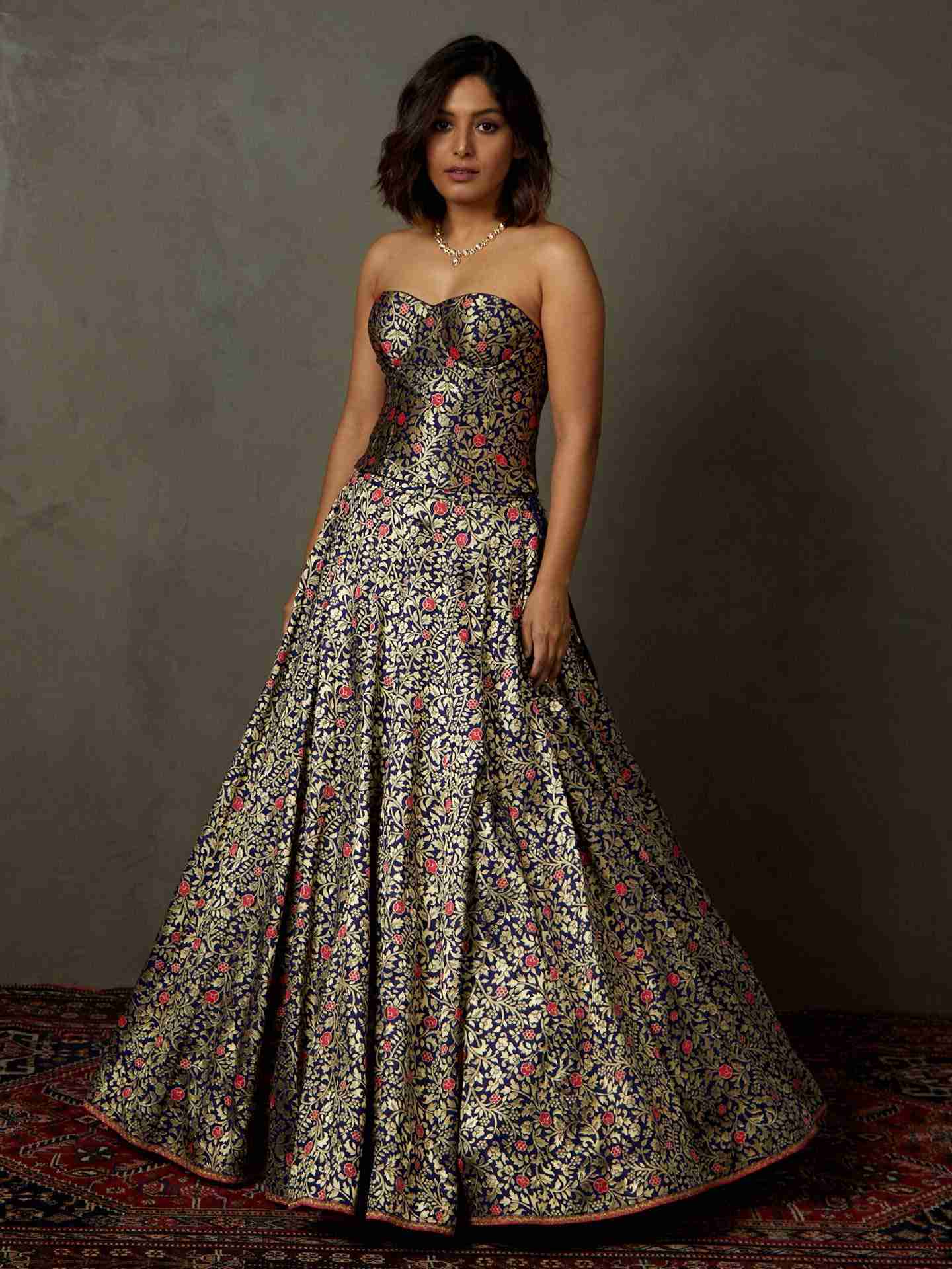 Royal Blue Kanika Lehenga Set