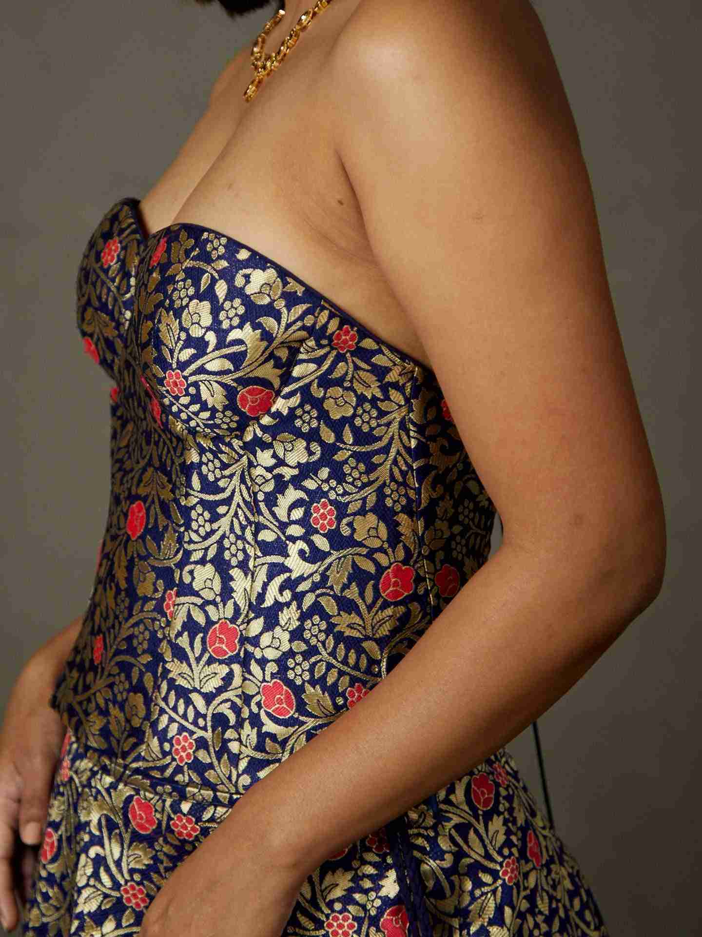 Royal Blue Kanika Lehenga Set