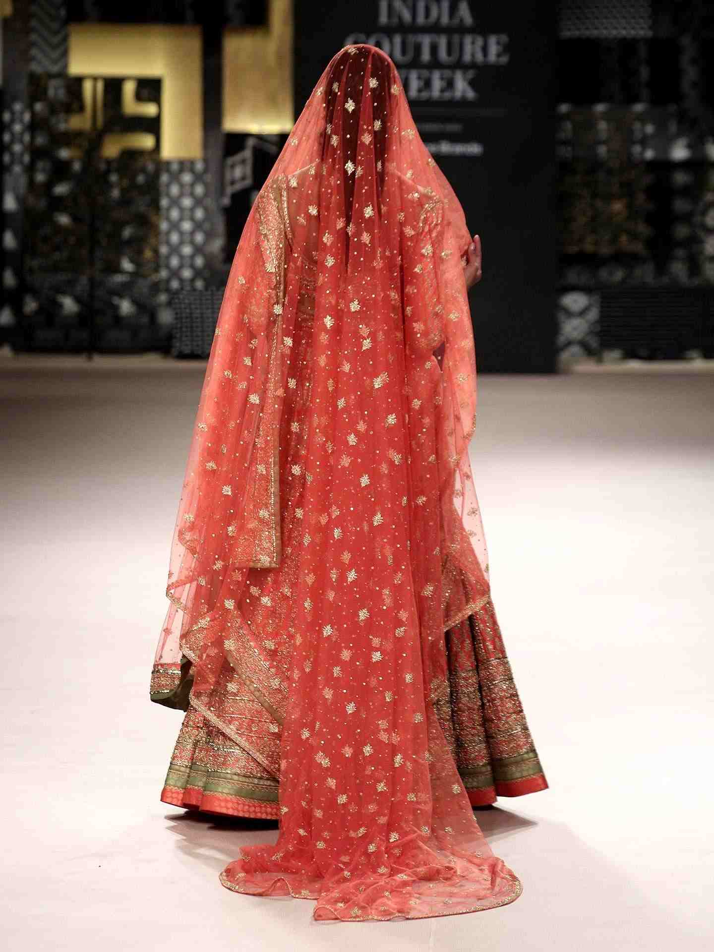 Coral Pink Keya Lehenga Set