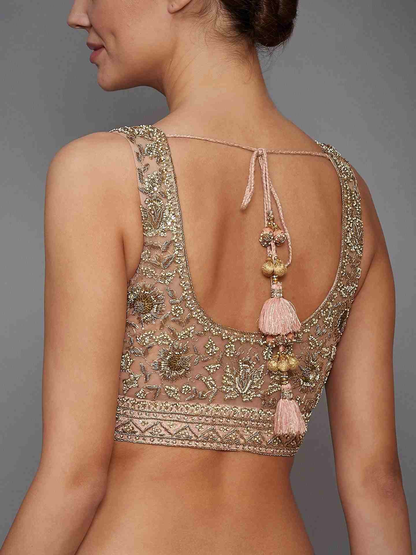 Peach Muktika Blouse