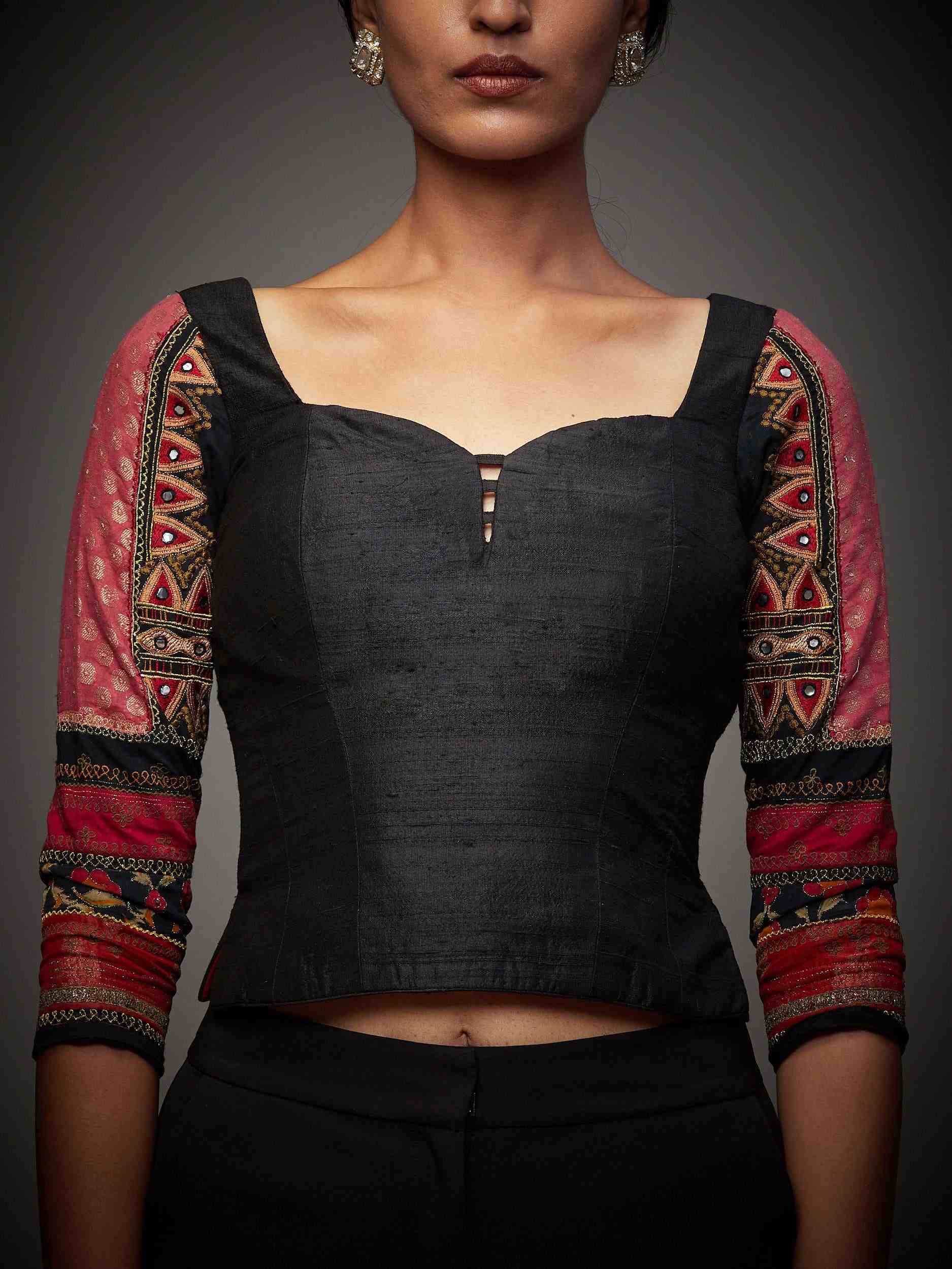 Black Mehek Blouse