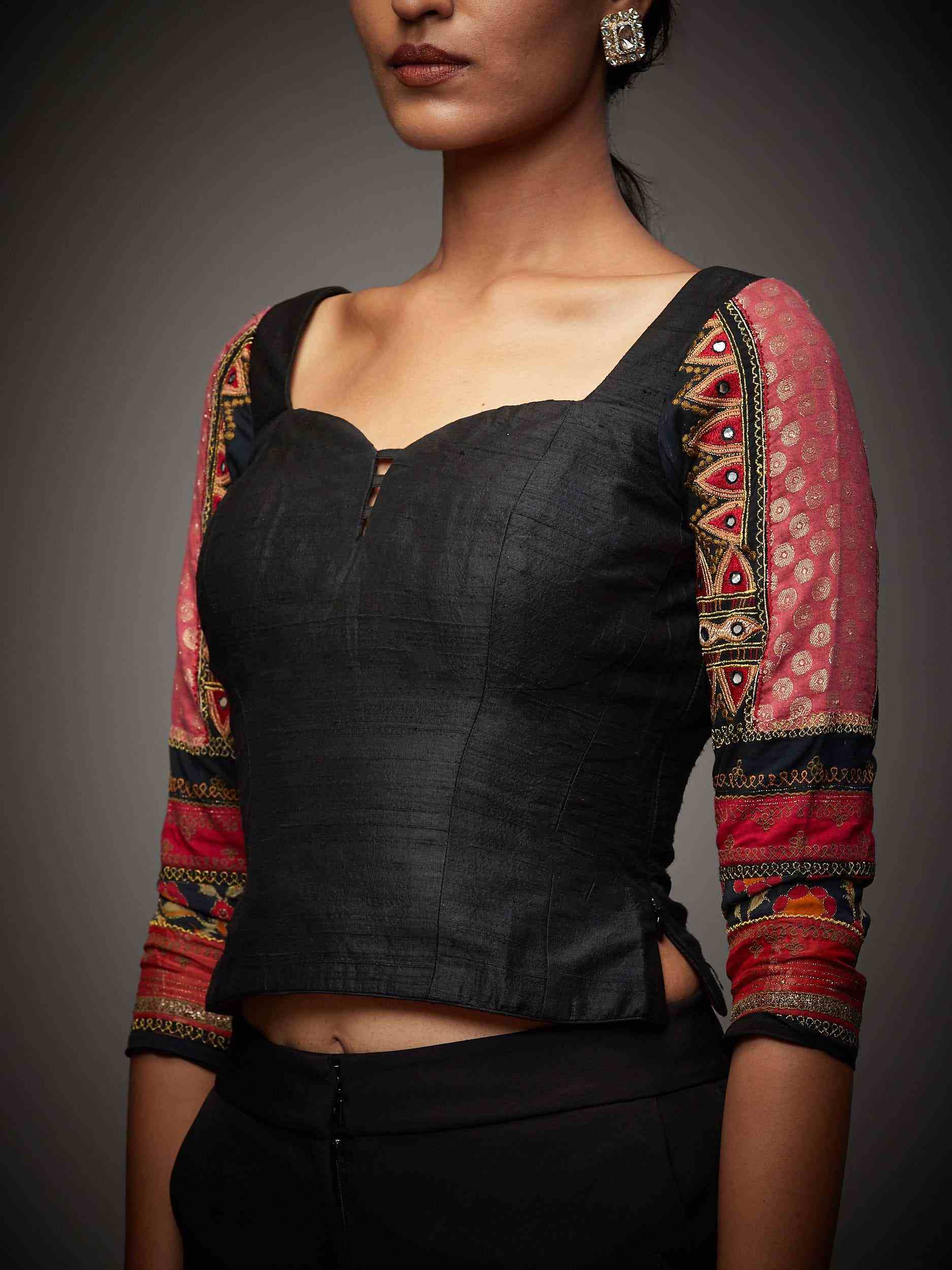 Black Mehek Blouse