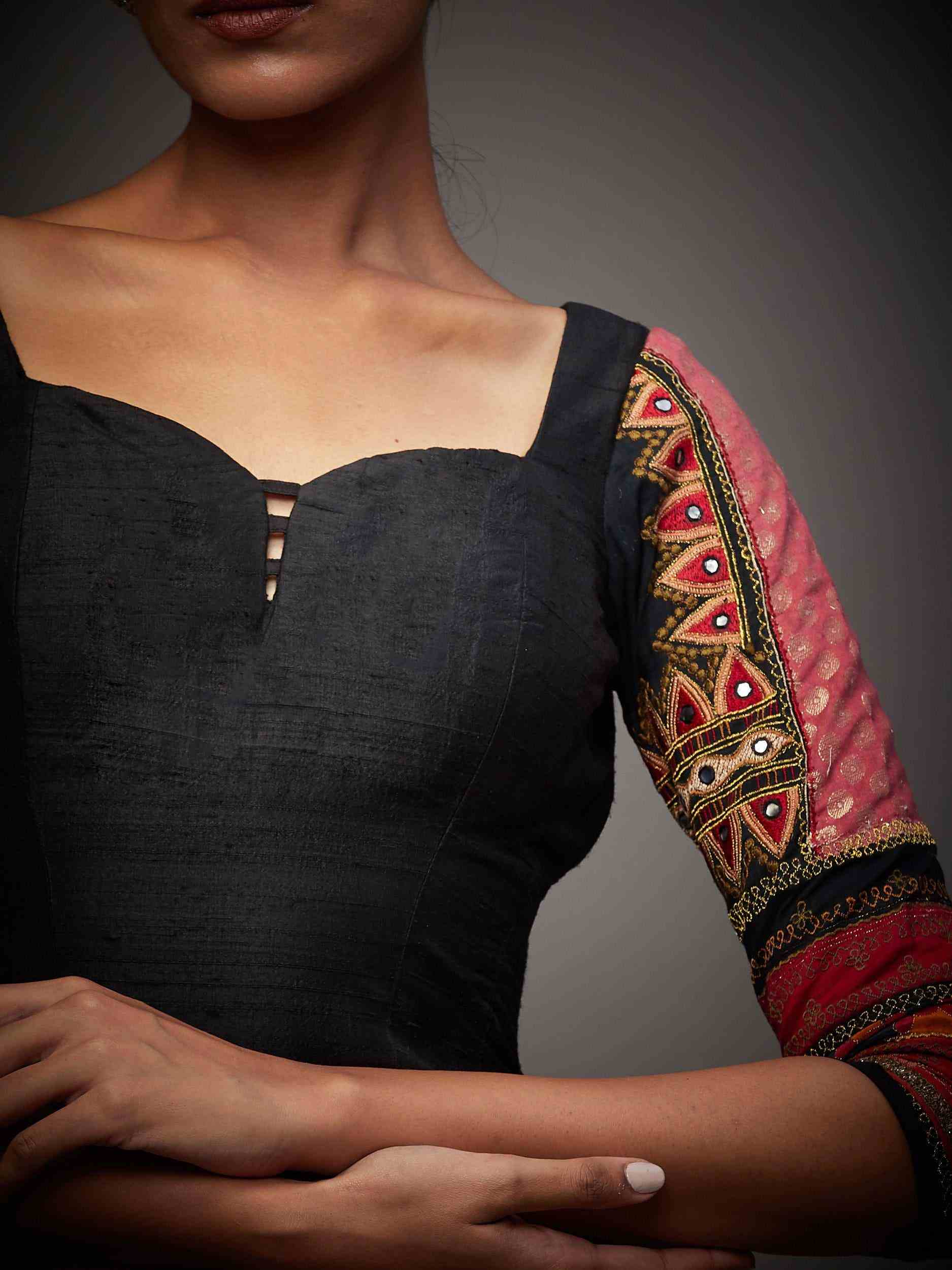 Black Mehek Blouse
