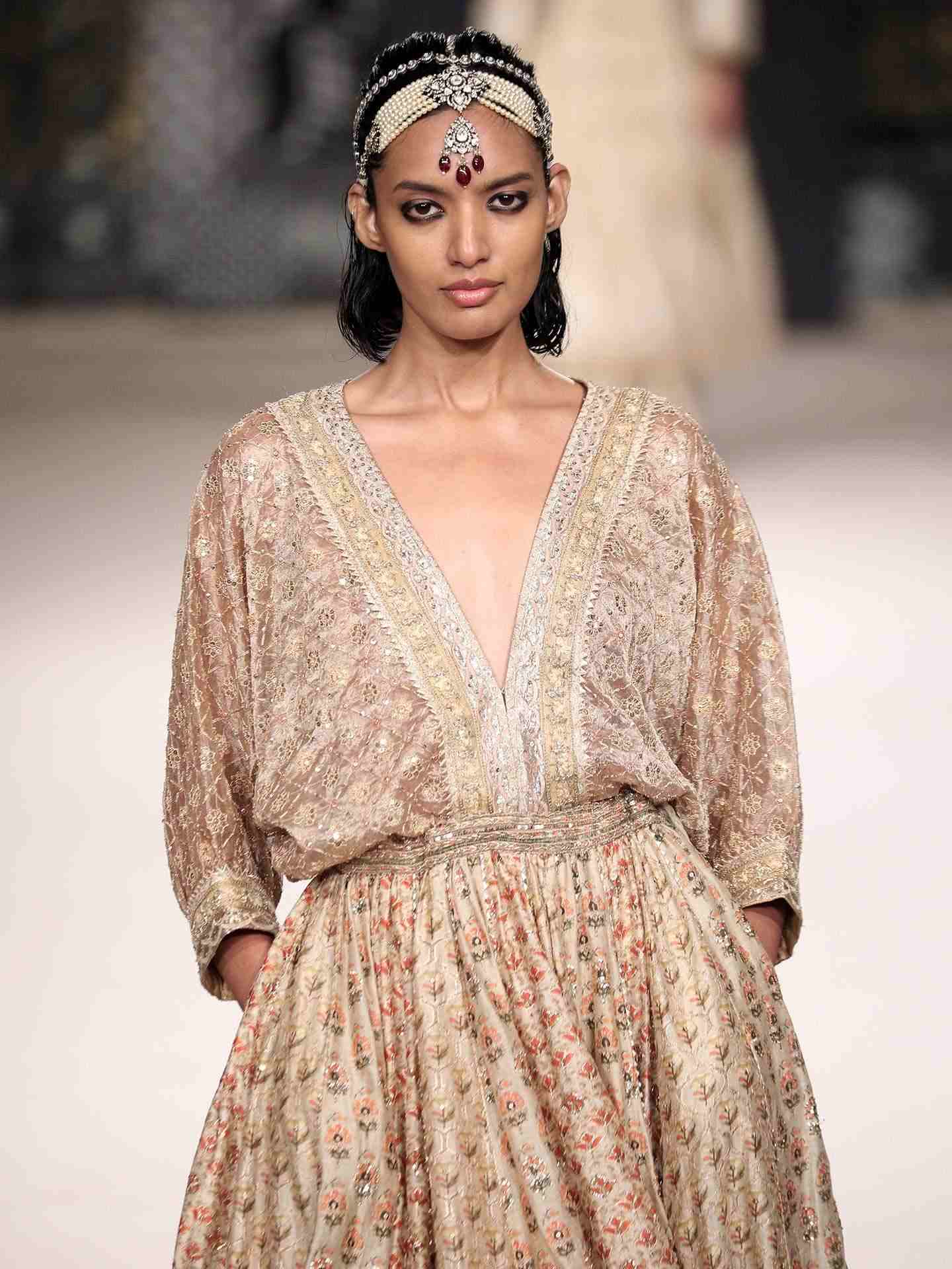 Gold Rajwadi Blouse
