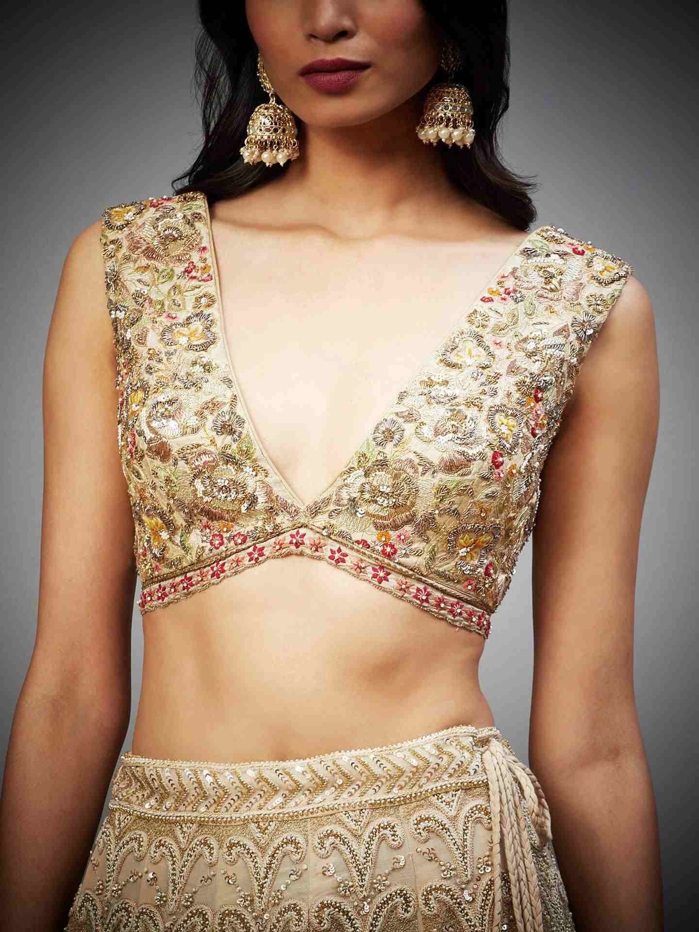 Gold Paradise Garden Blouse