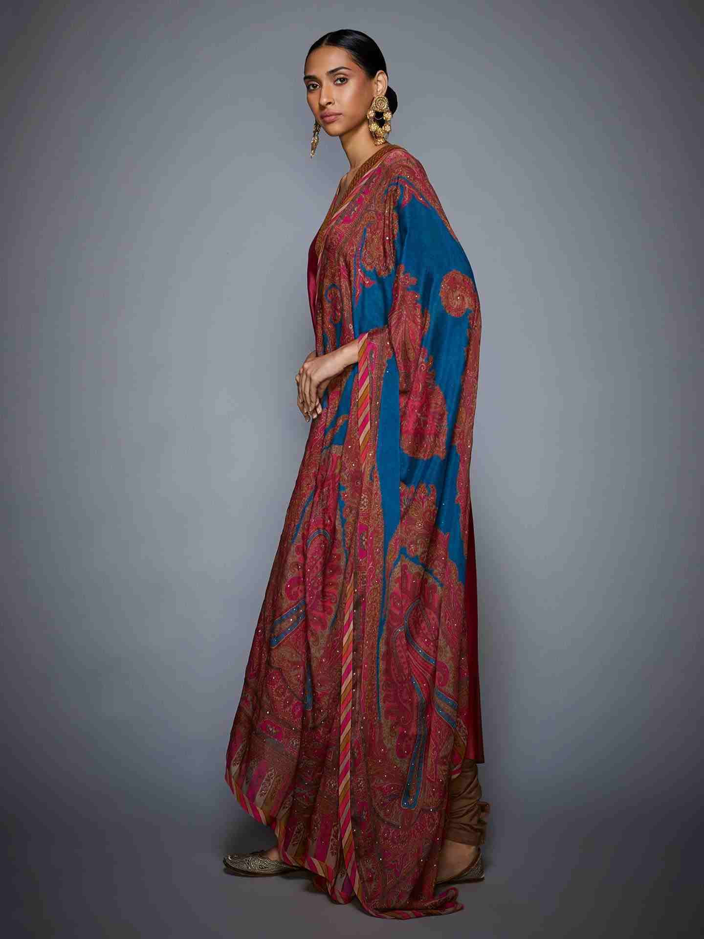 Ochre & Multi Nagina Suit Set