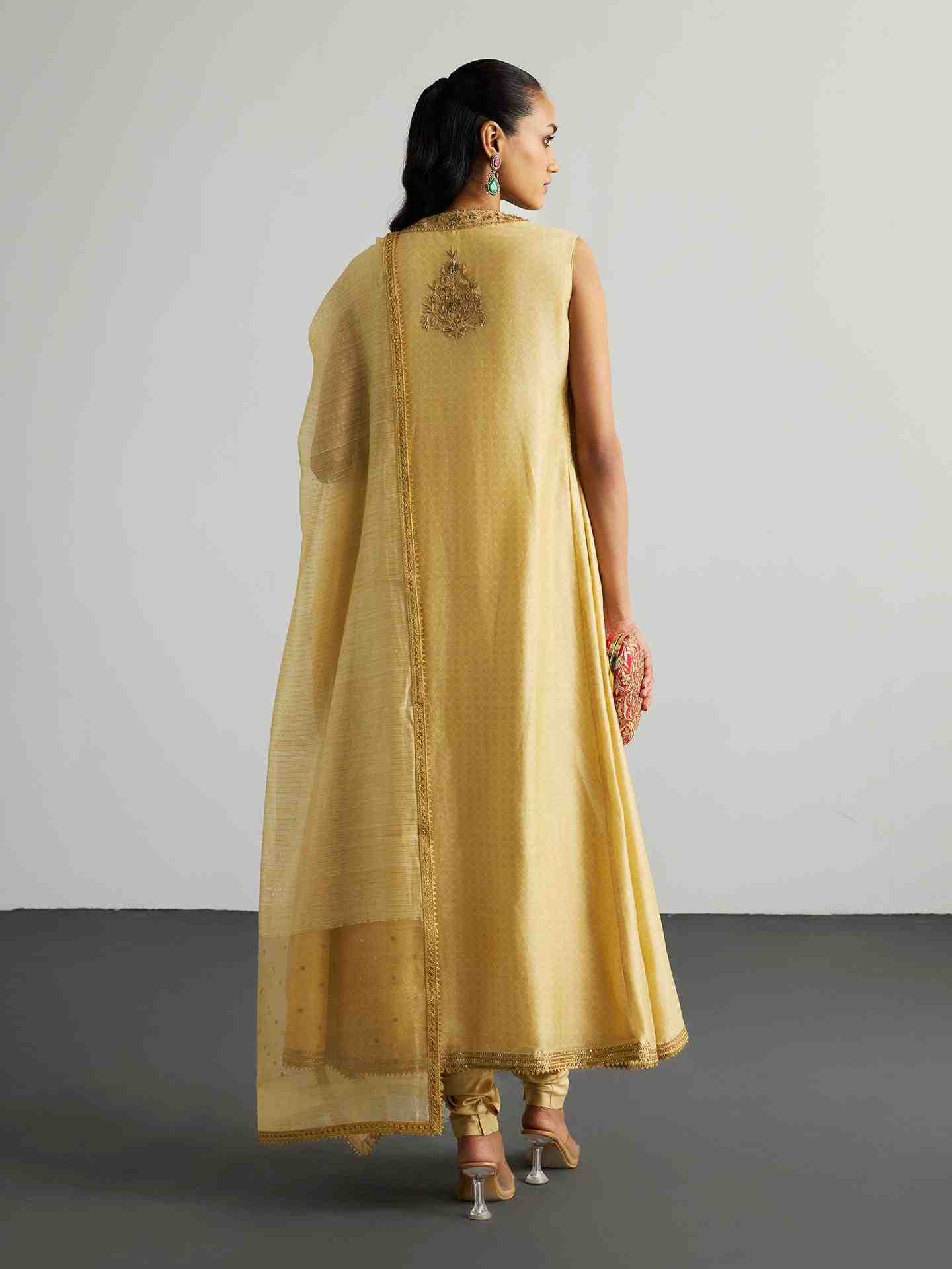 Gold Kusum Suit Set