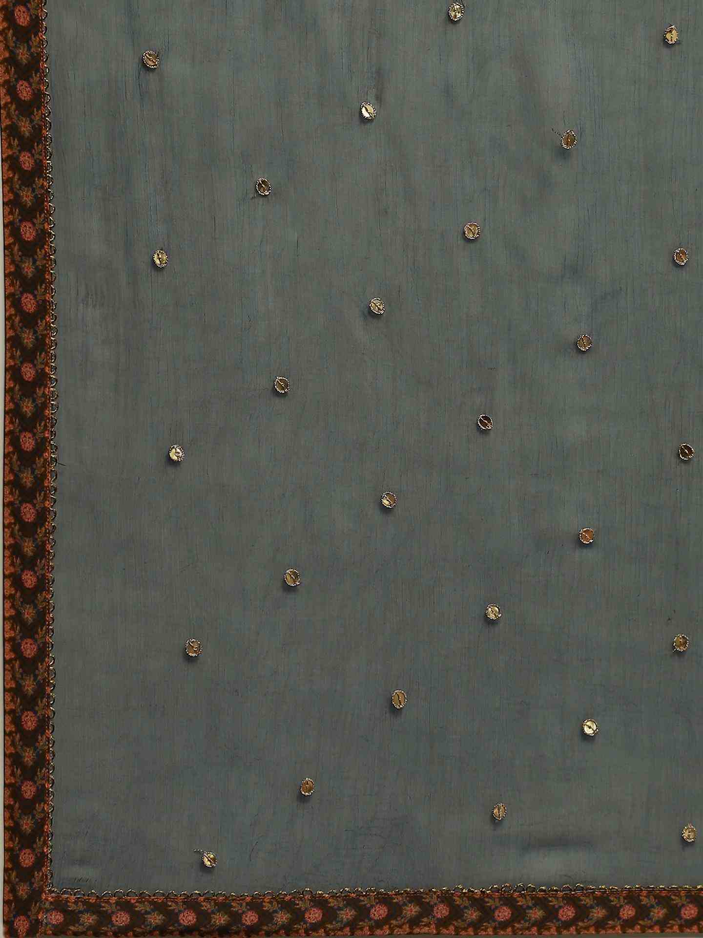 Indigo & Brown Jasveera Suit Set