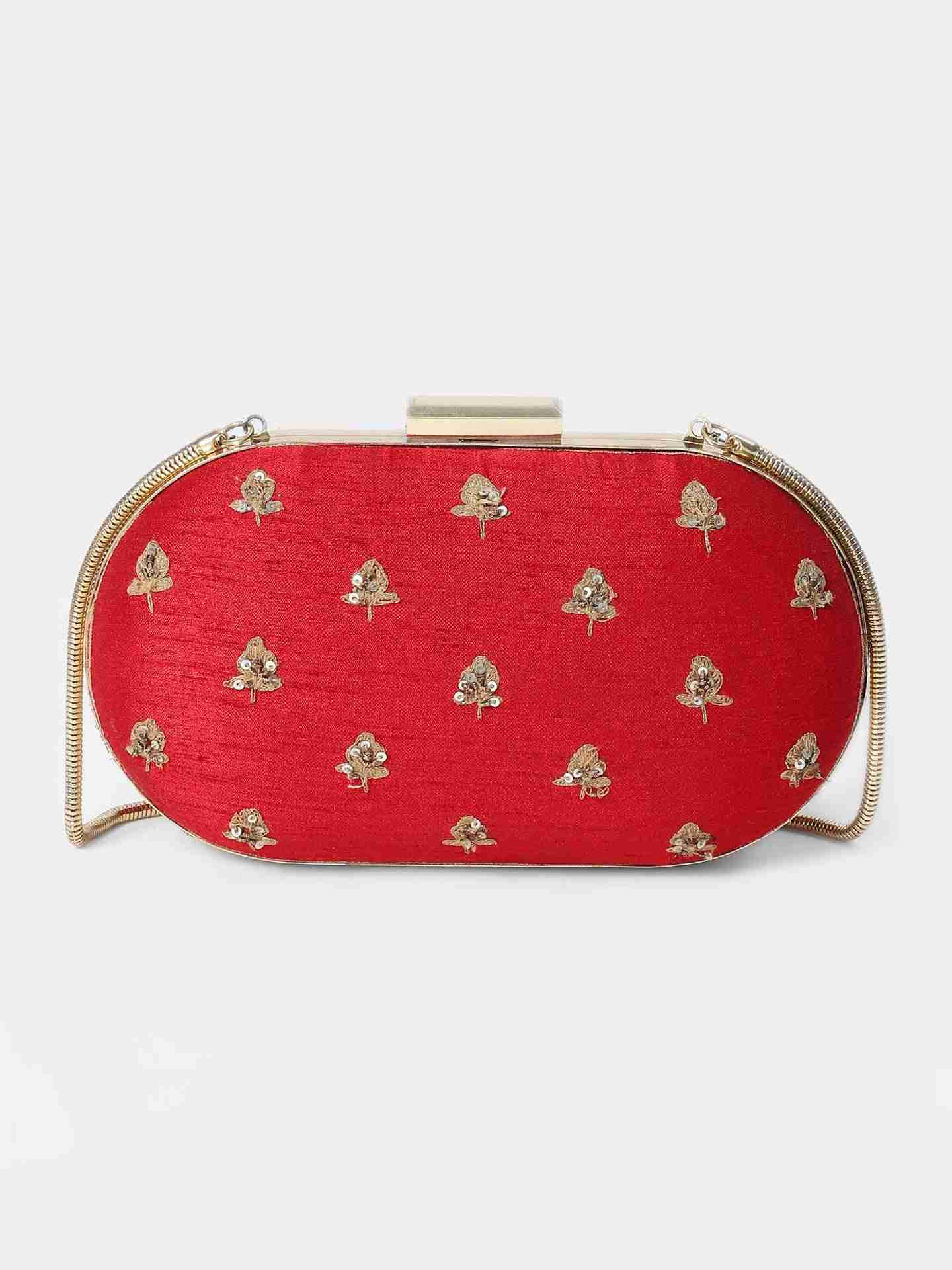 Red Koshi Clutch