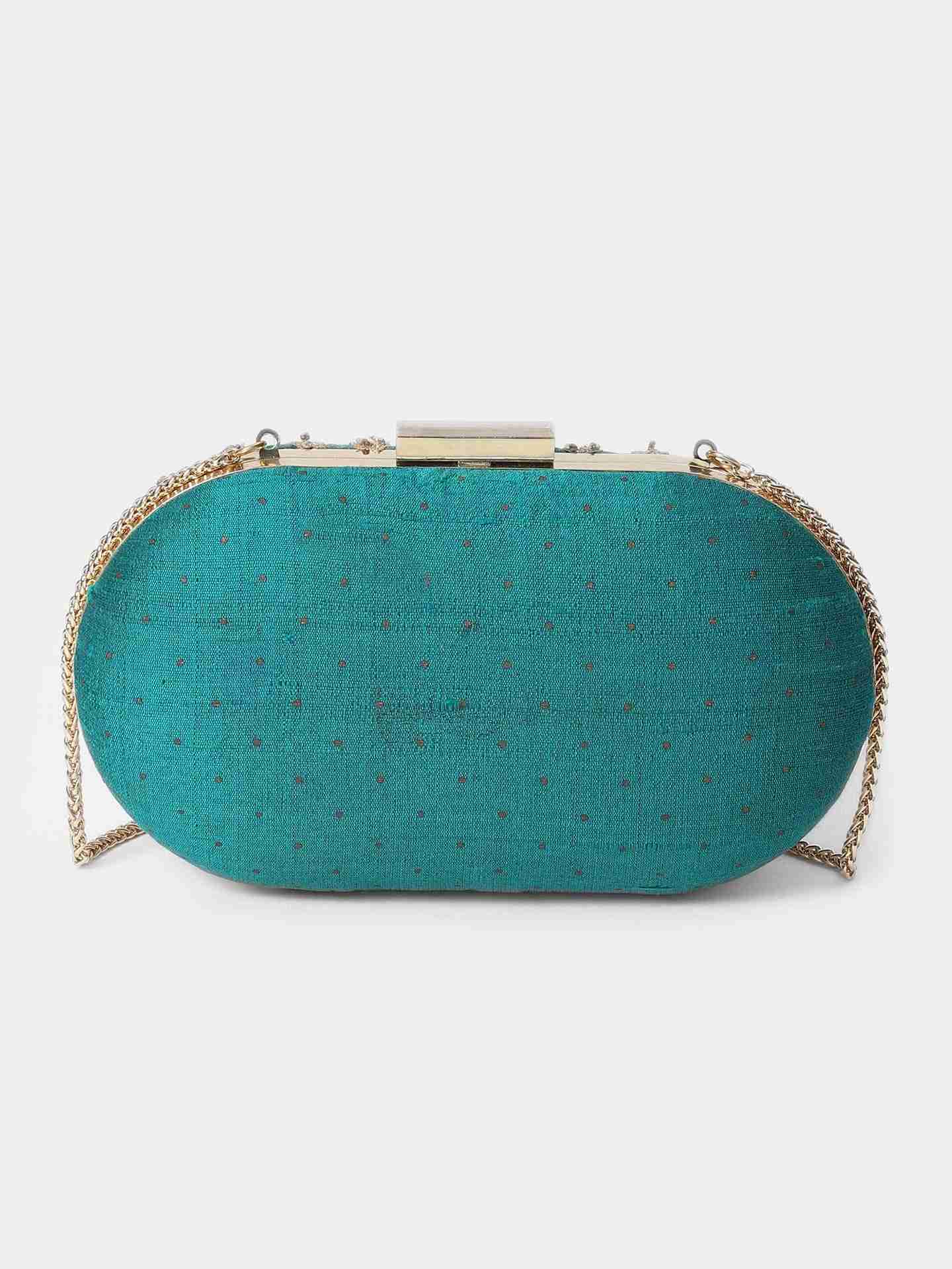 Emerald Narmada Clutch