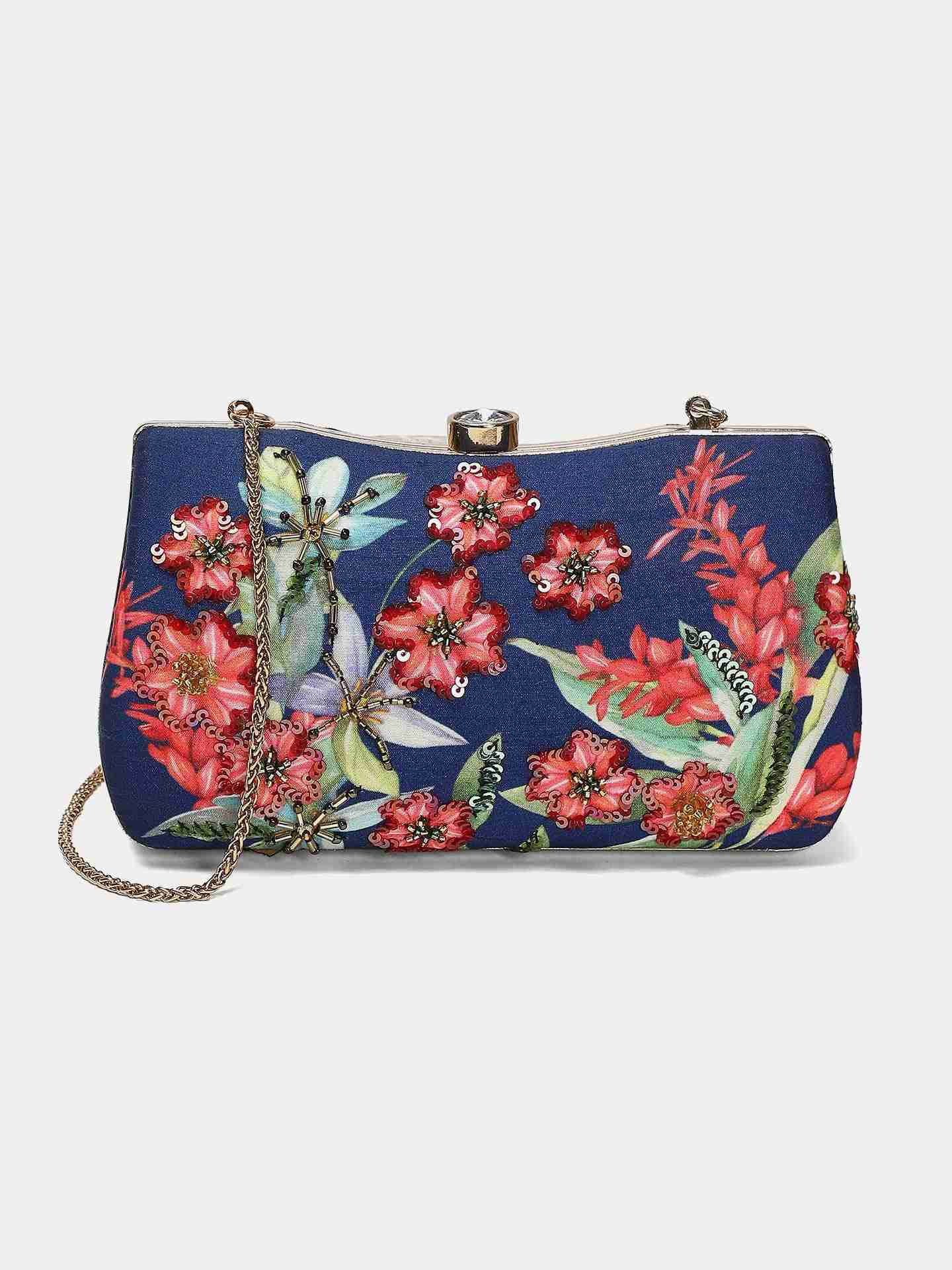 Royal Blue Erica Clutch
