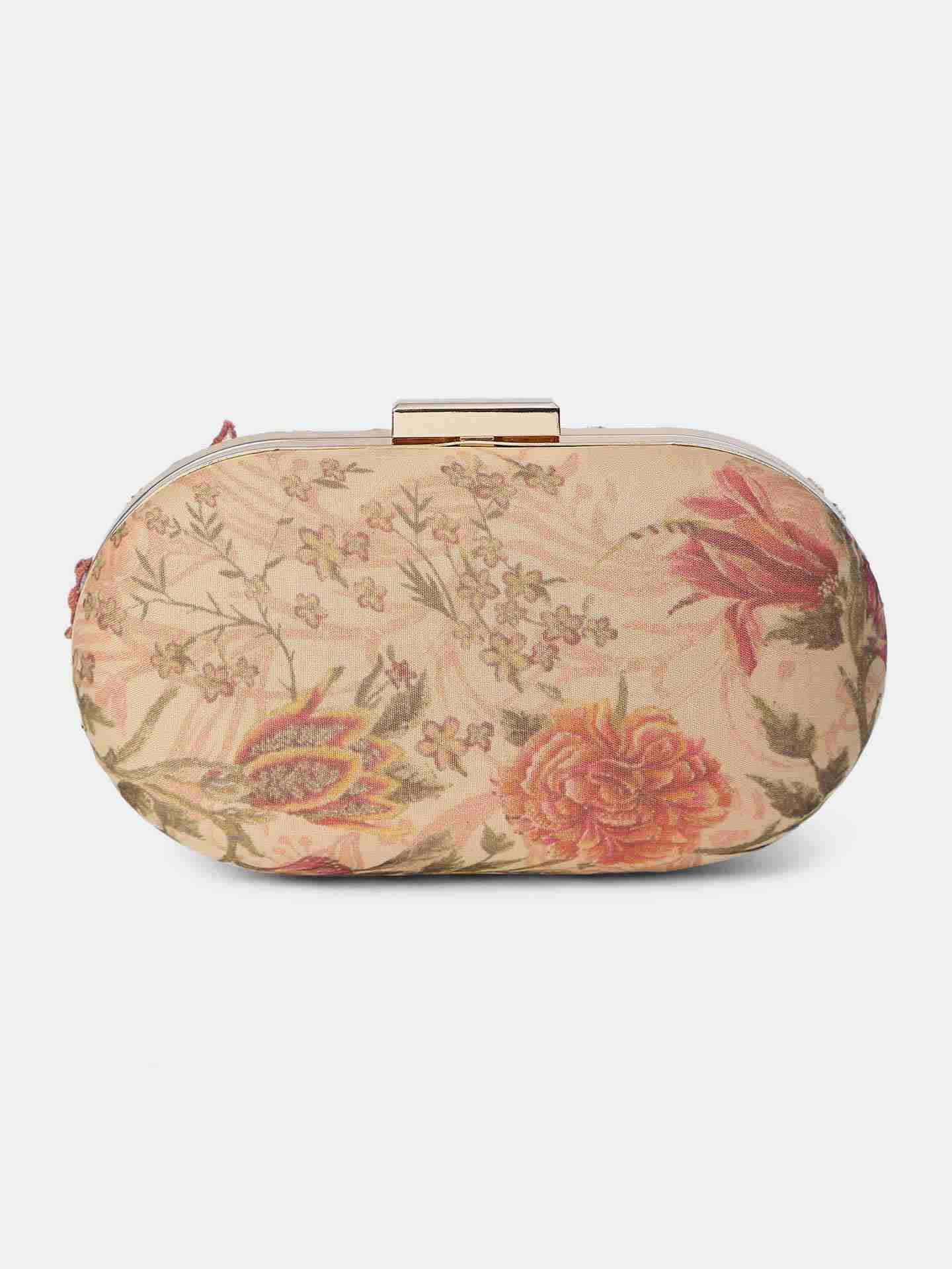 Old Rose Dahlia Clutch