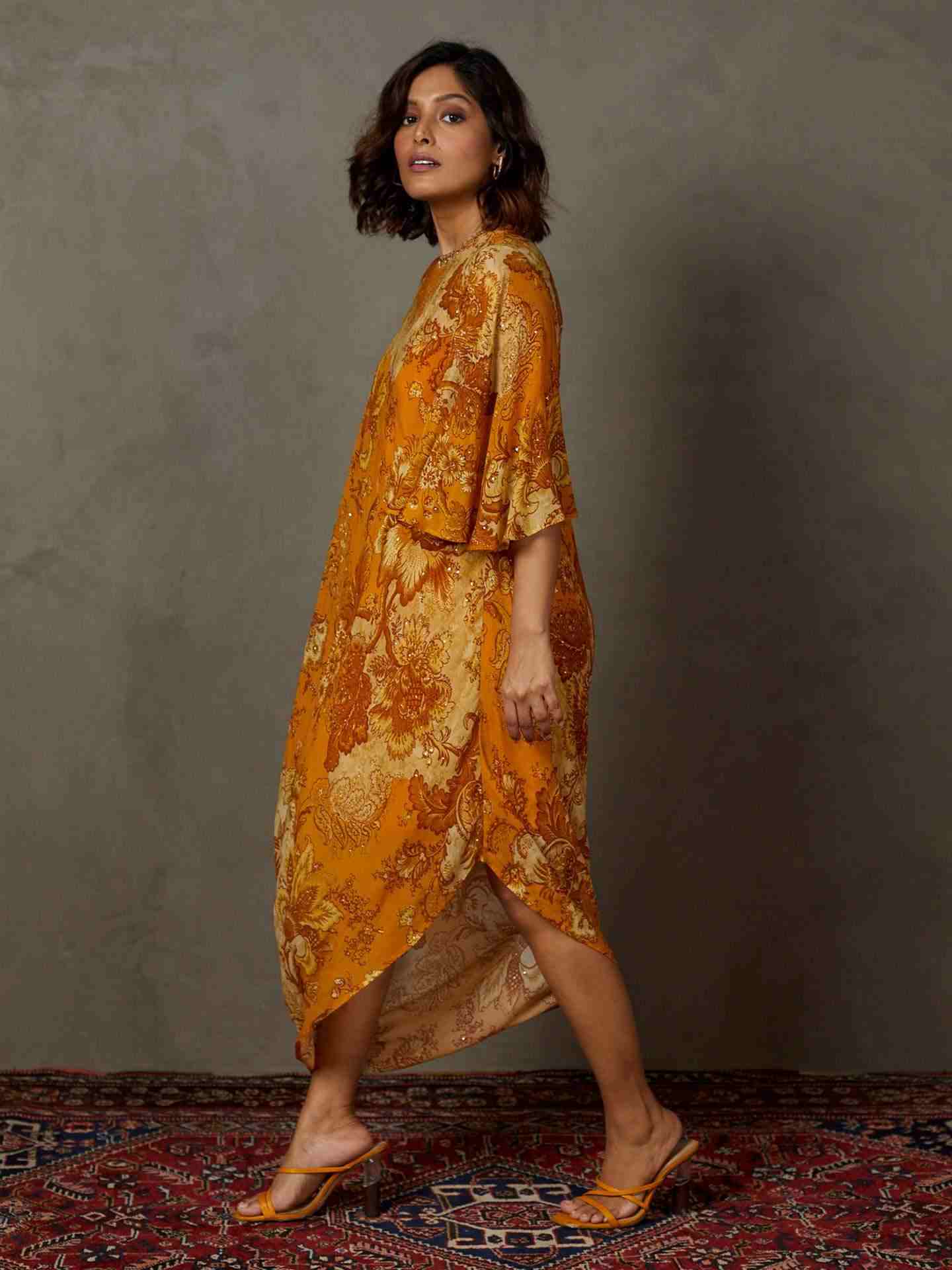 Yellow Ochre Kylie Dress