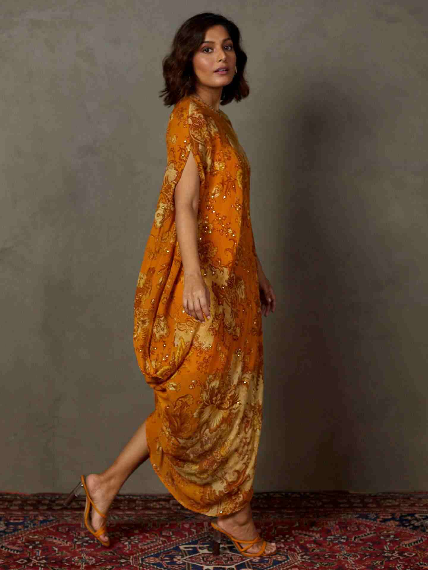 Yellow Ochre Kylie Dress