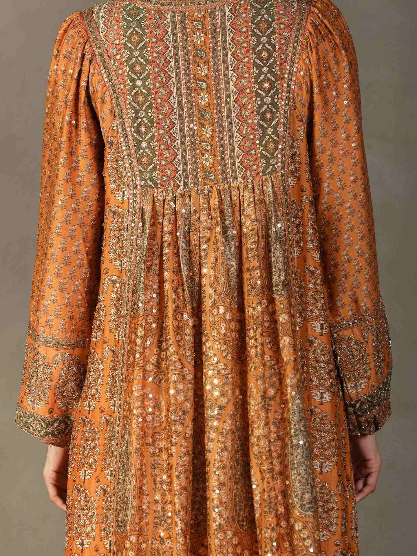 Topaz Yellow & Khaki Keya Dress