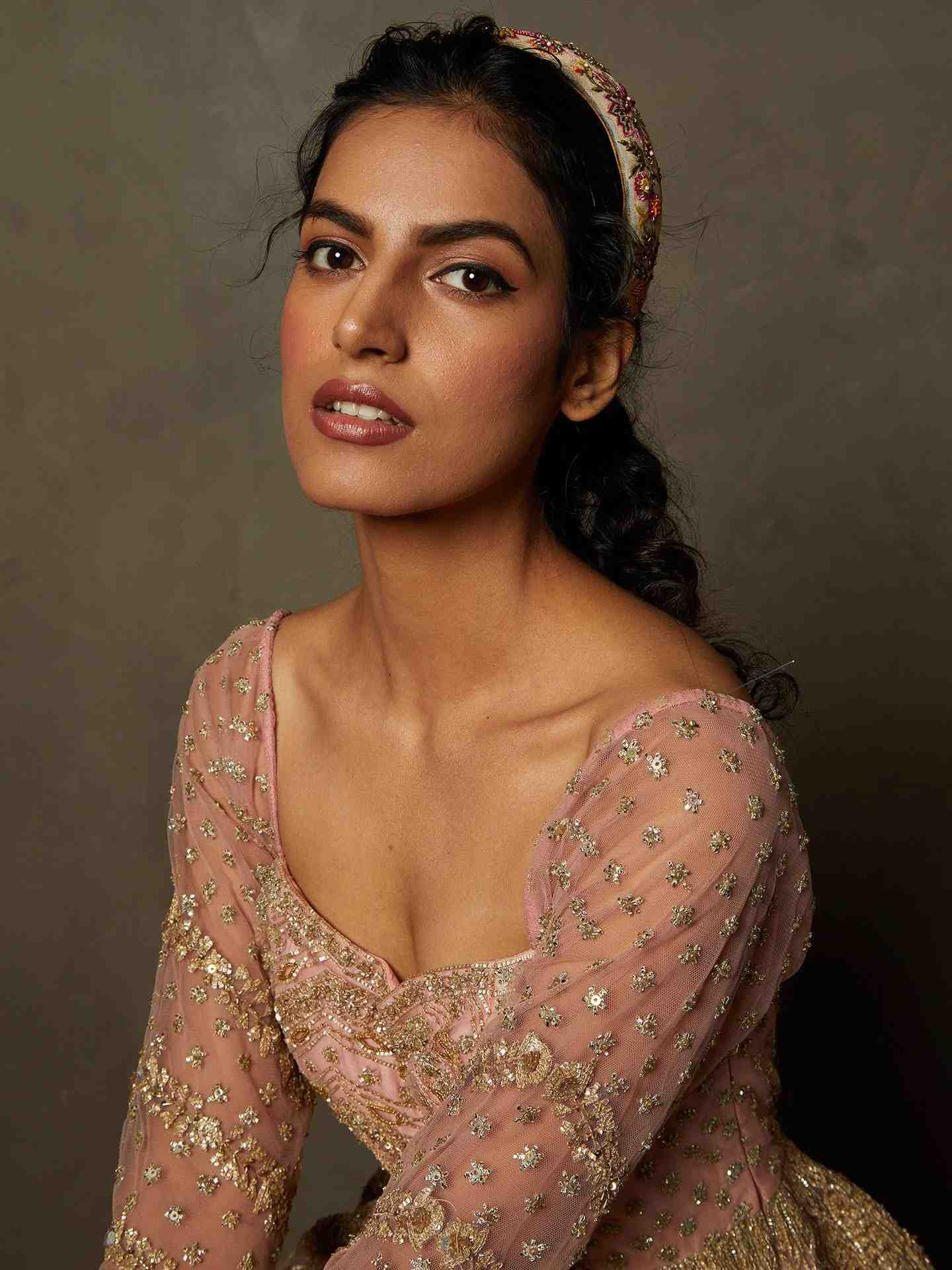 Blush Peach Chanda Dress