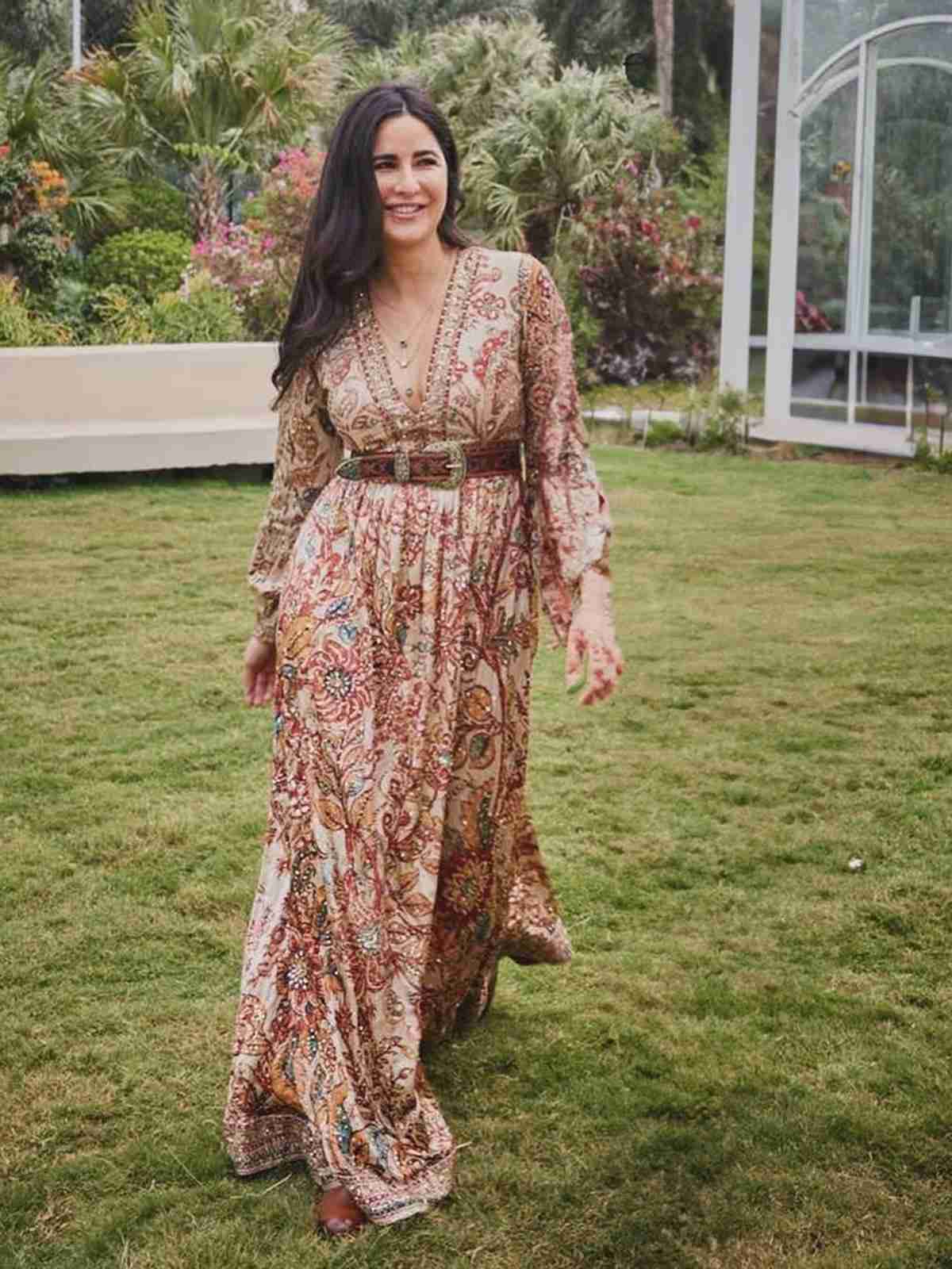 Beige Parikrama Dress