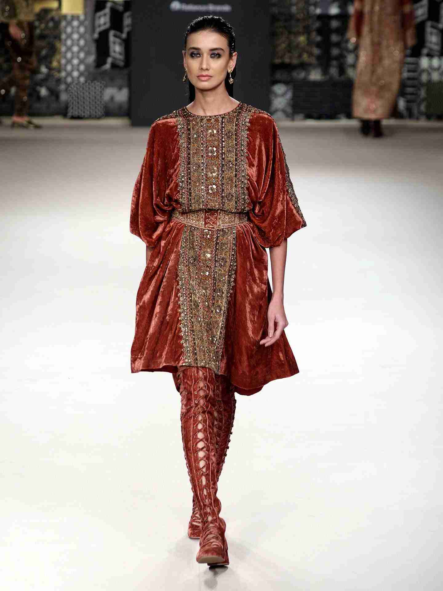 Old Rose Aashnaa Dress