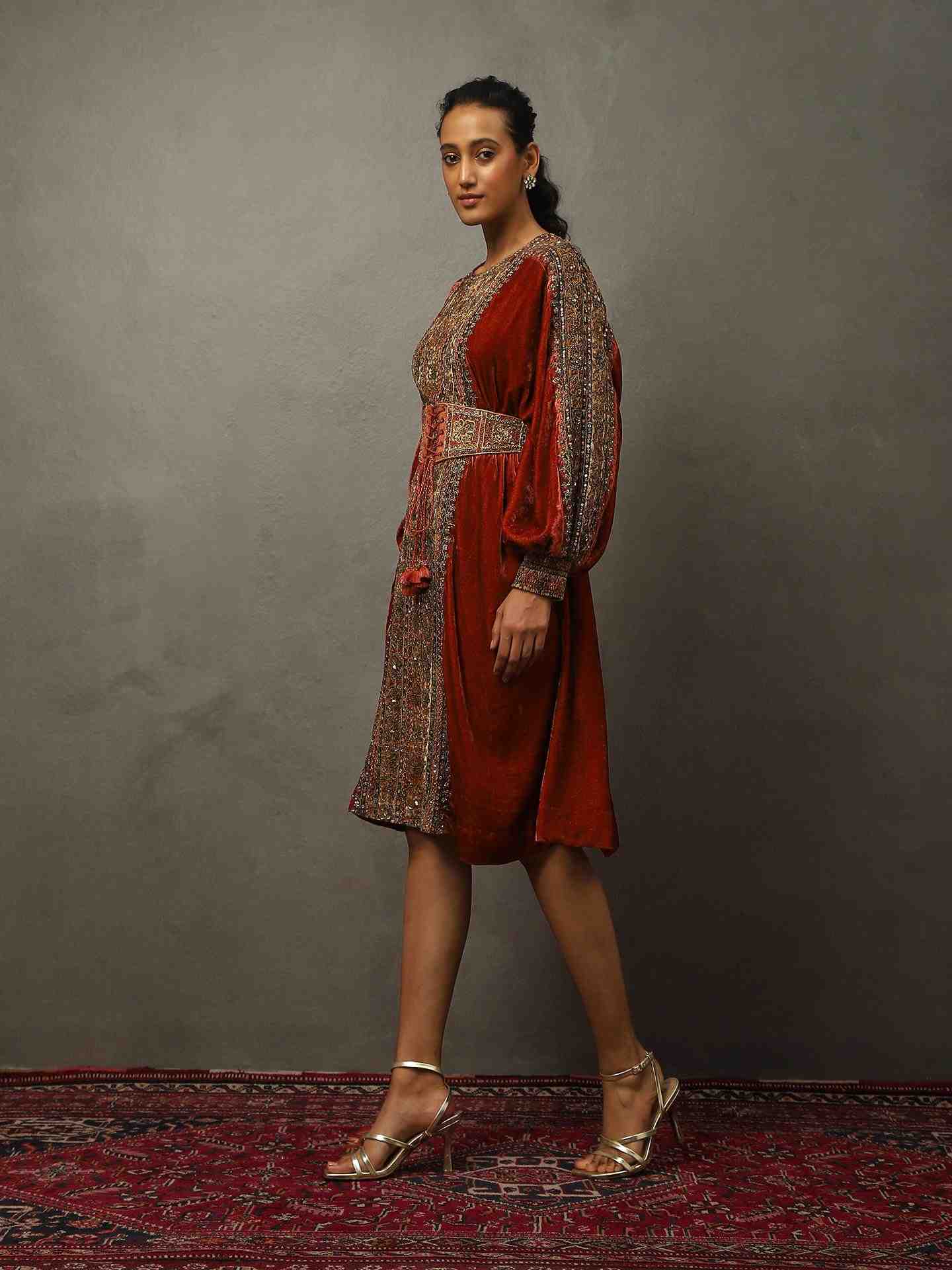 Old Rose Aashnaa Dress