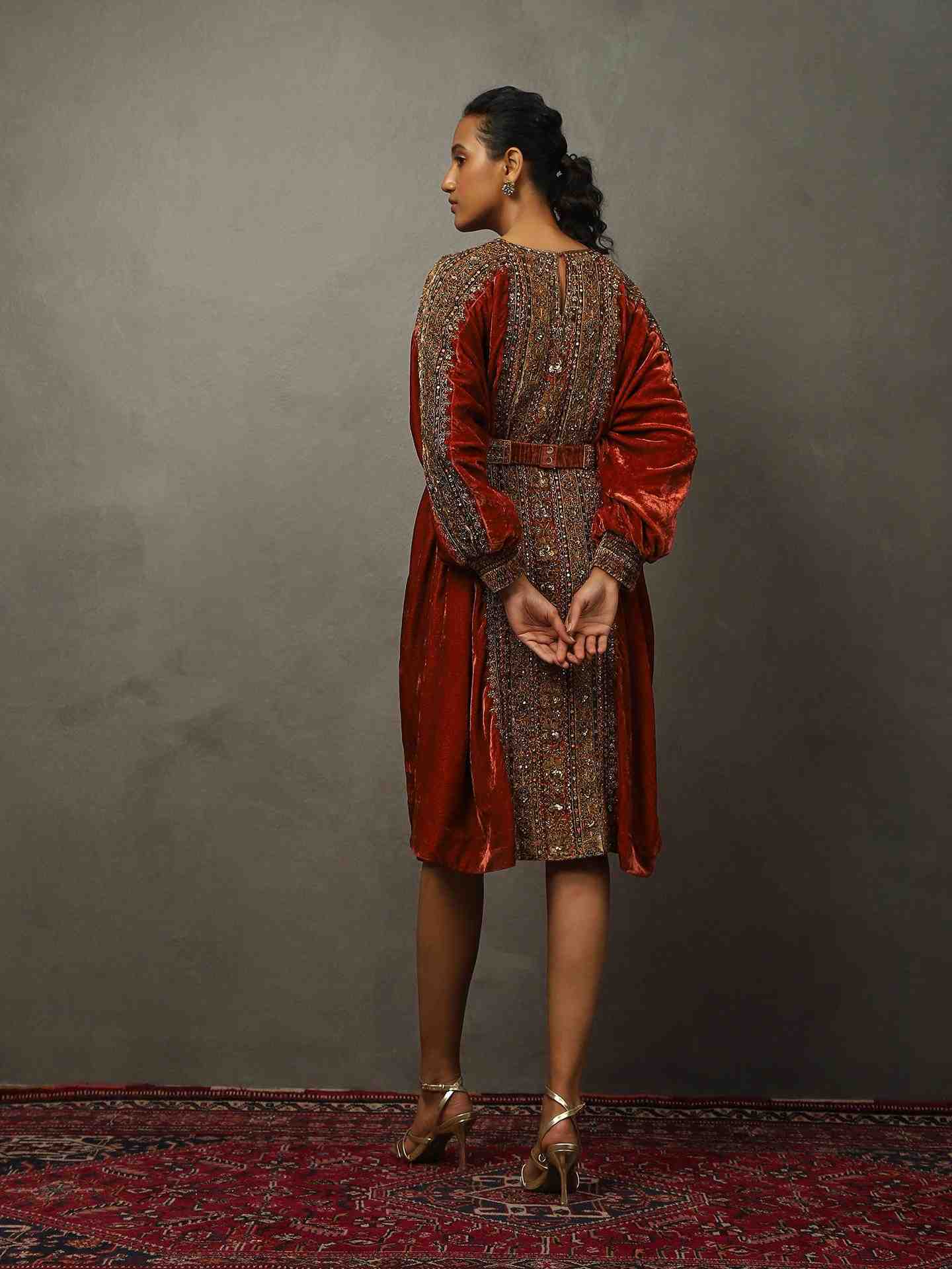 Old Rose Aashnaa Dress