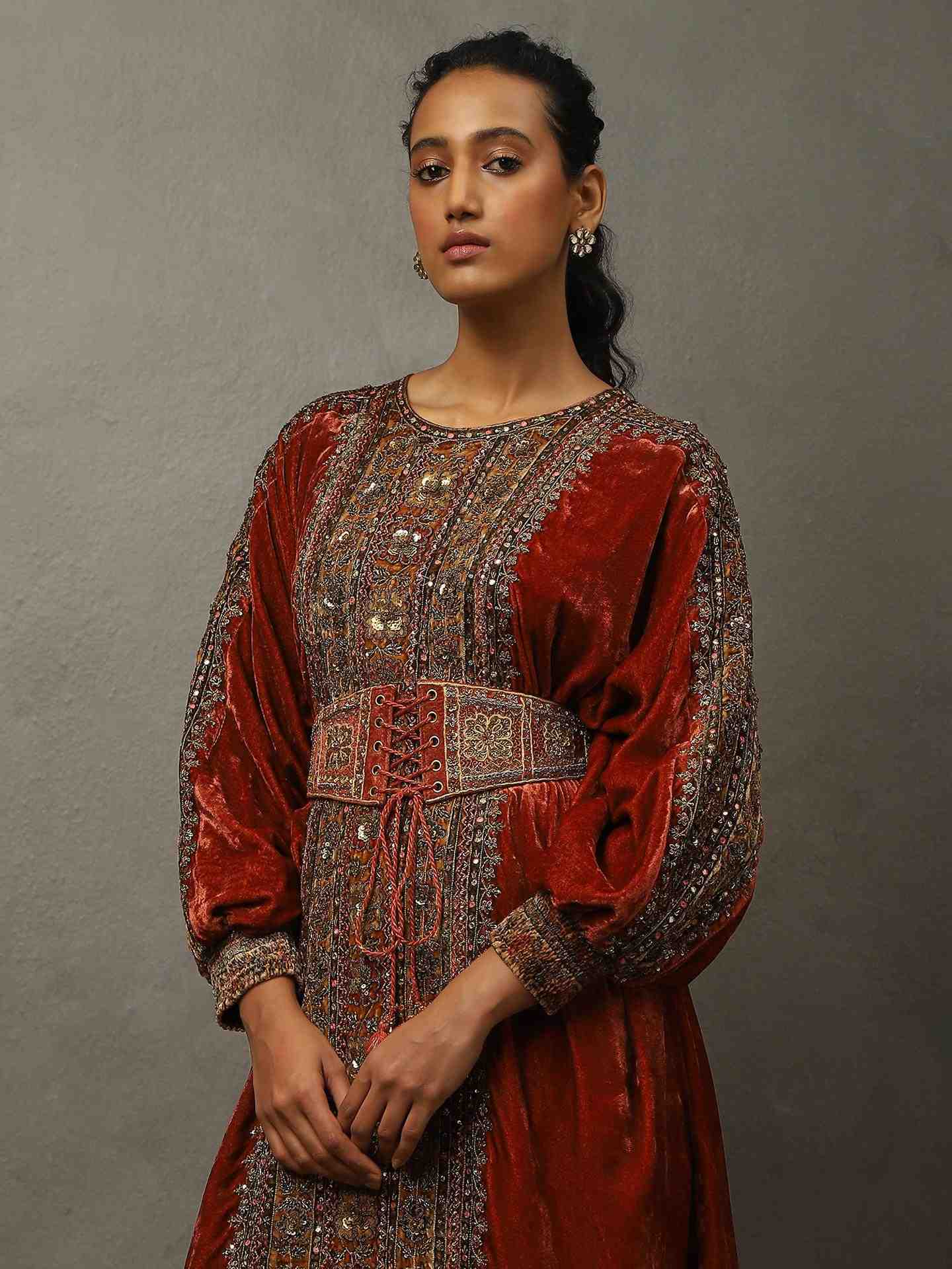 Old Rose Aashnaa Dress