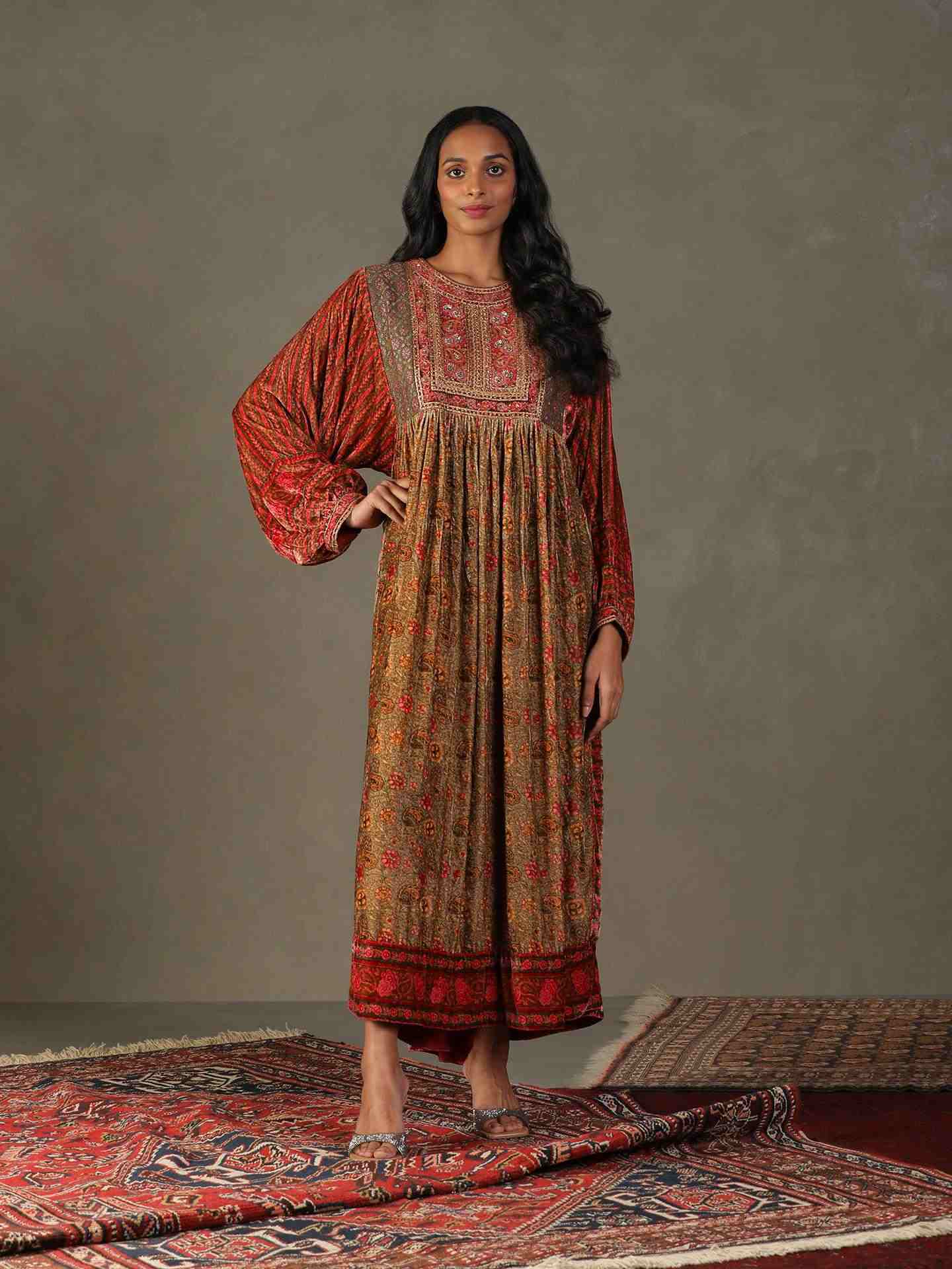 Raspberry Zergul Dress