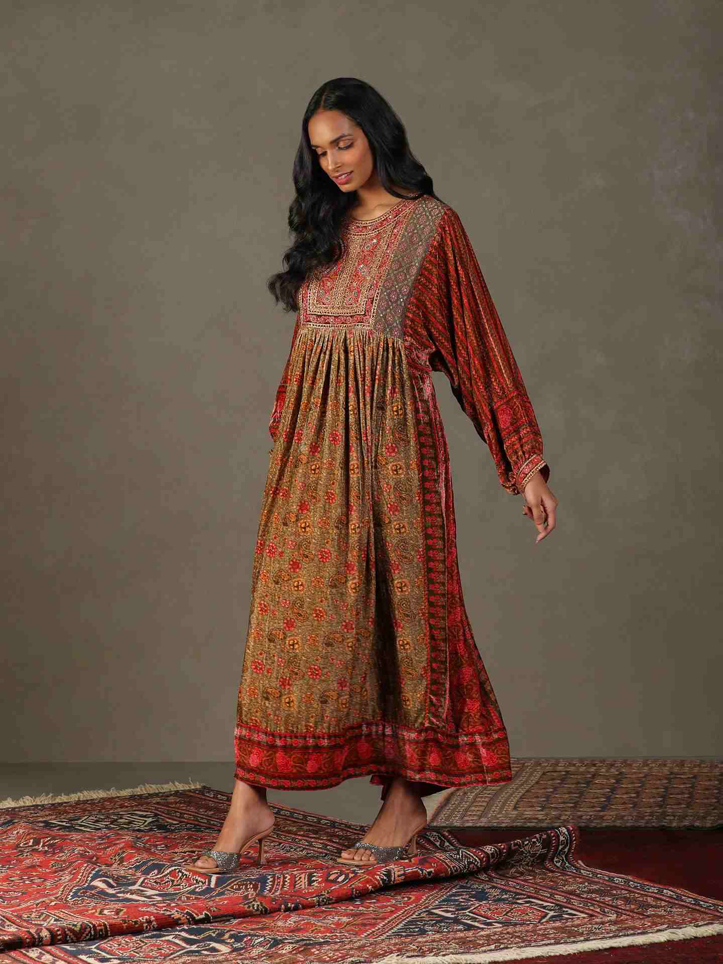 Raspberry Zergul Dress