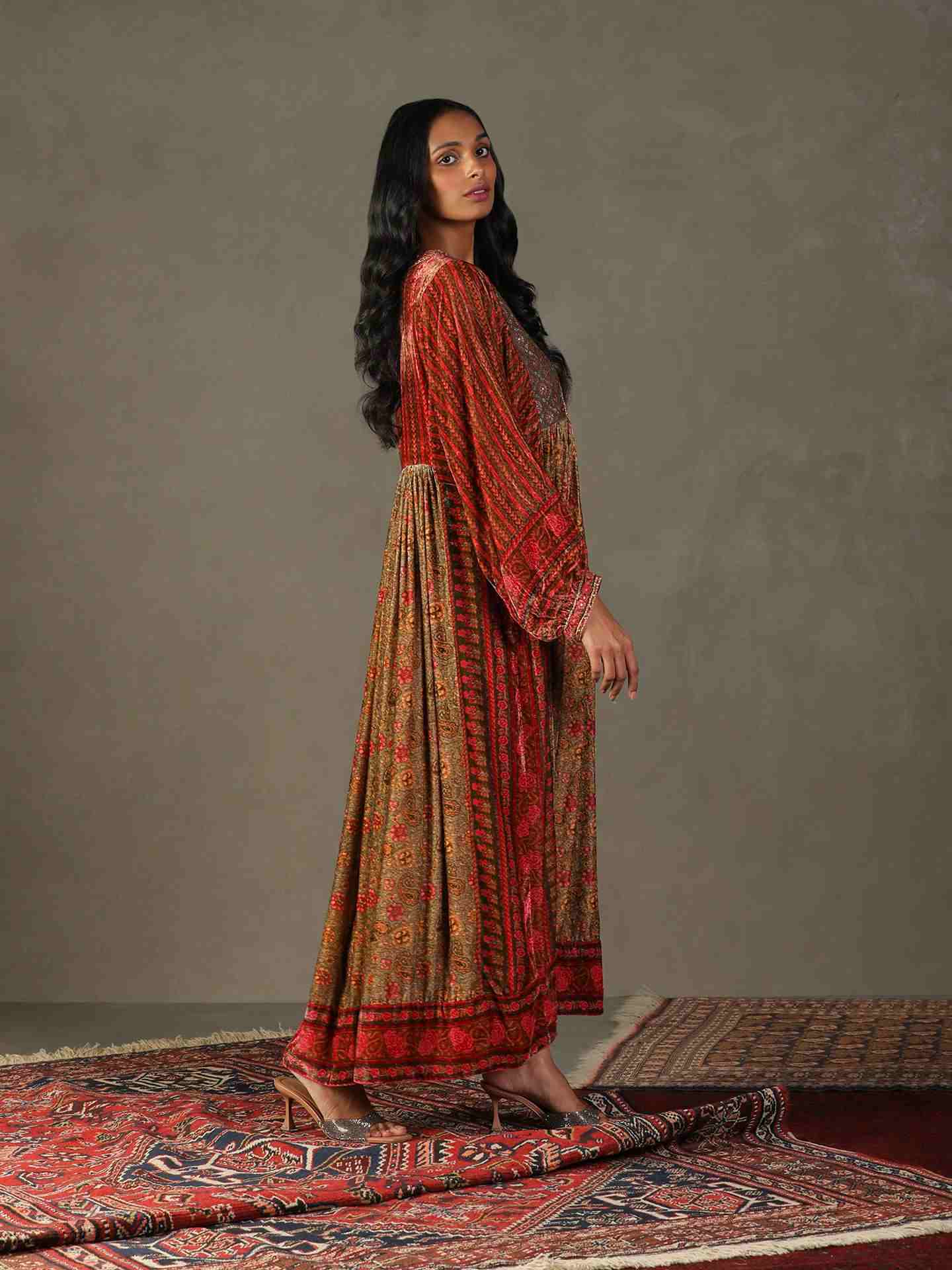 Raspberry Zergul Dress