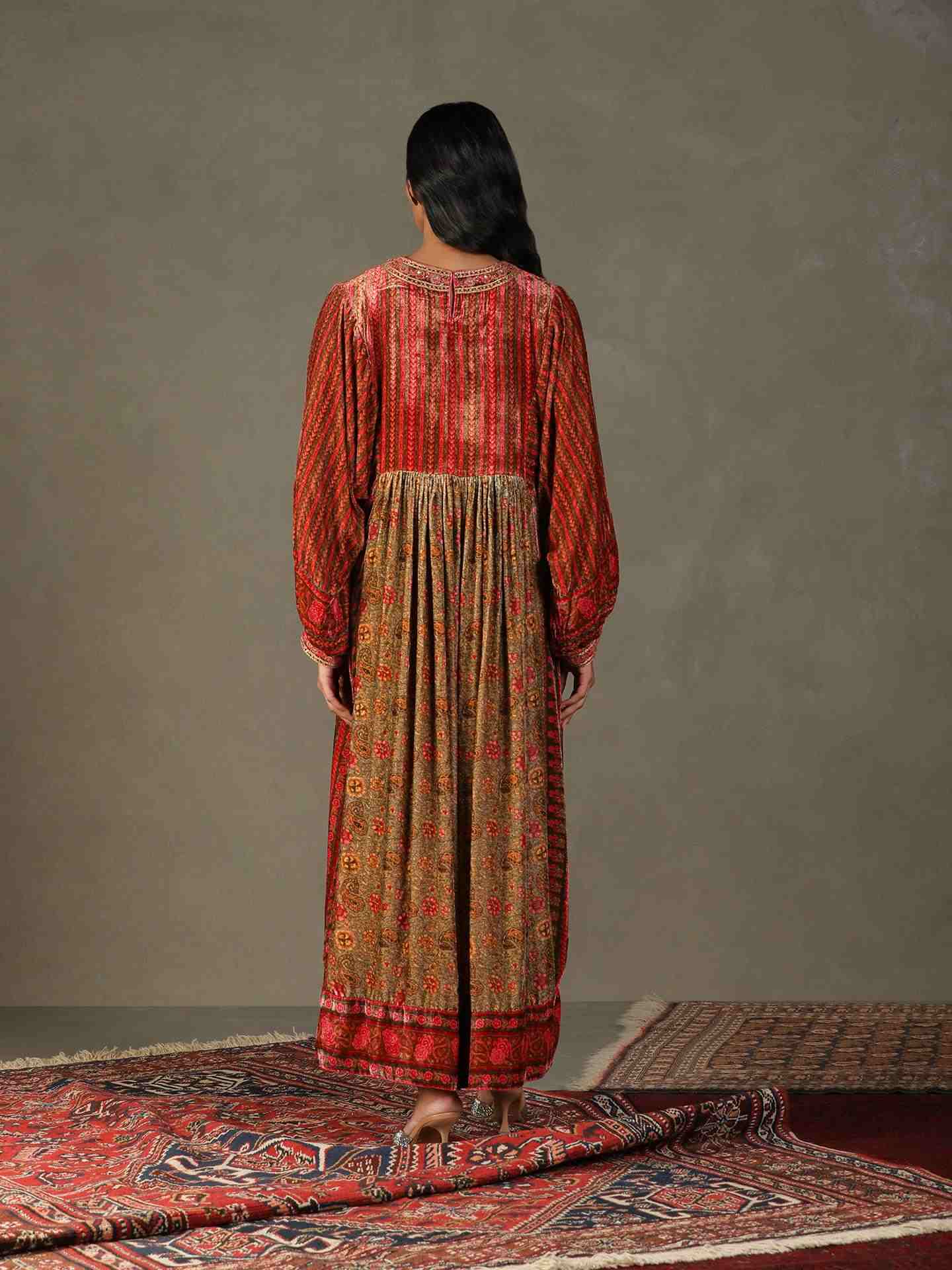 Raspberry Zergul Dress