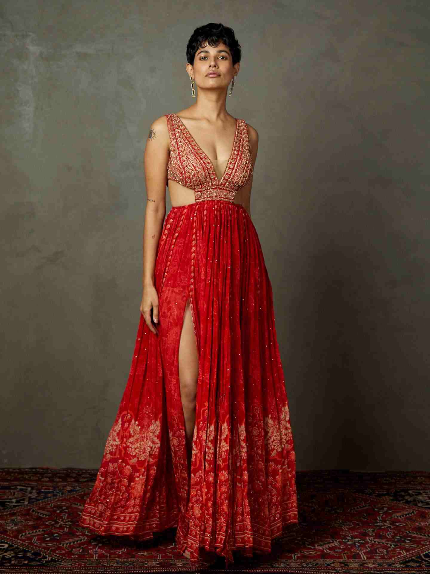 Red Villa Dress