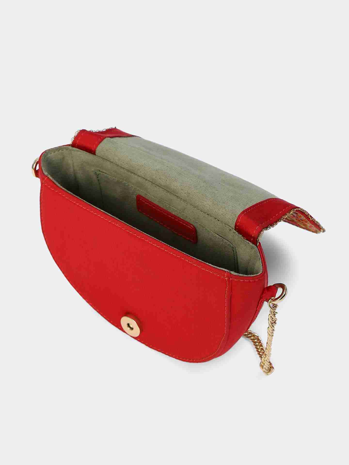 Red Bindiya Sling Bag