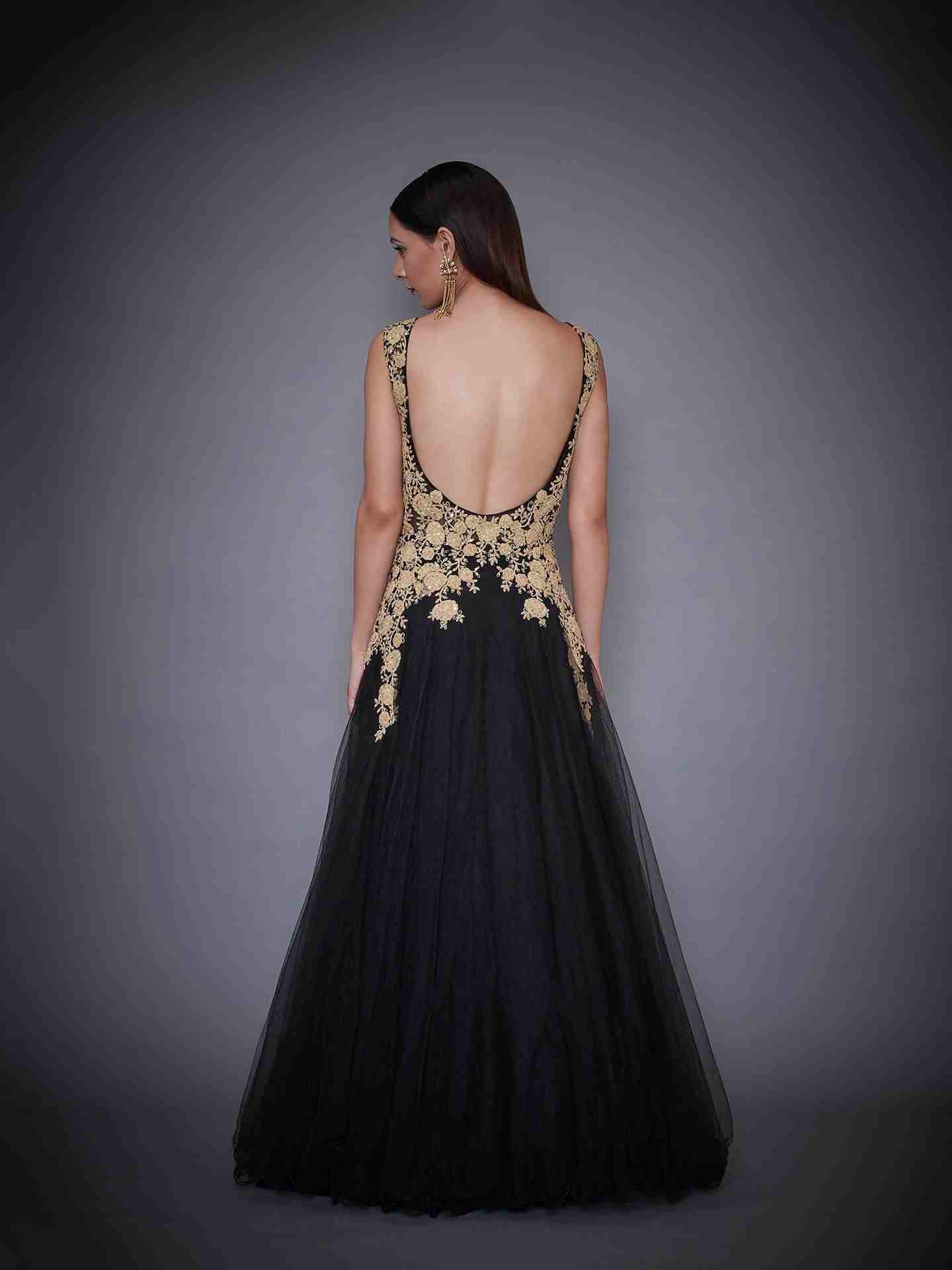Black Tulip Gown