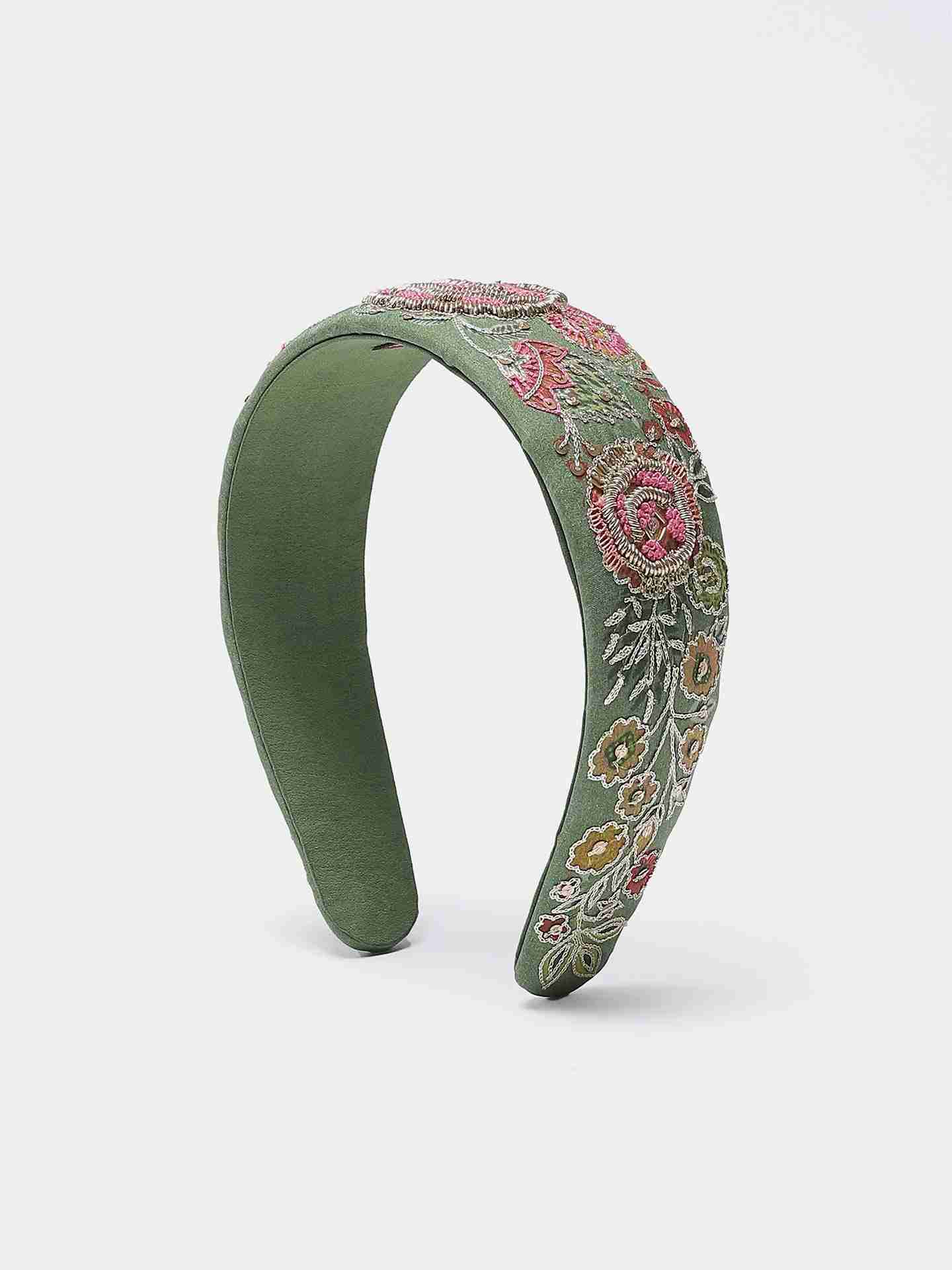 Green Janet Headband