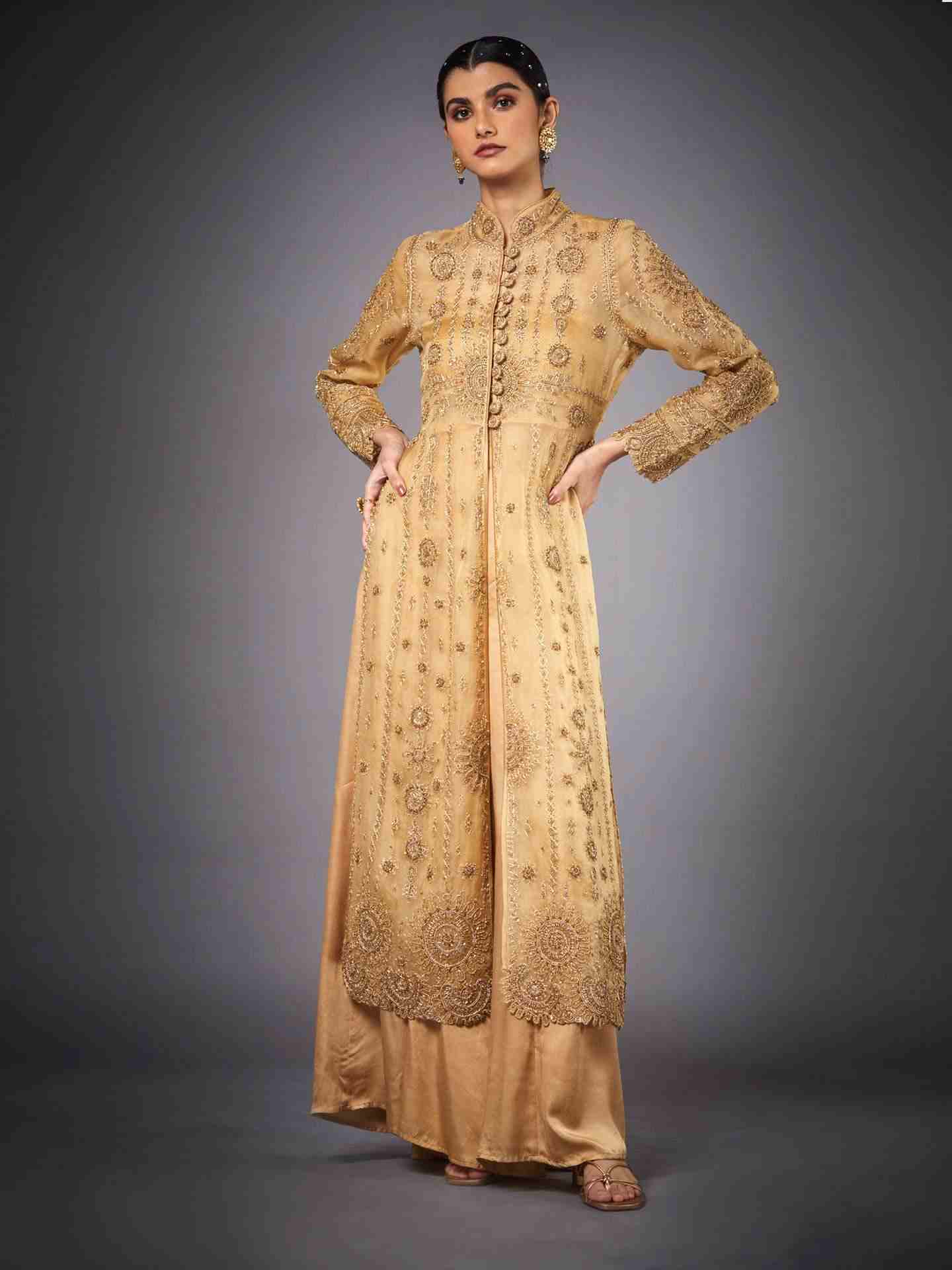 Gold Souk Jacket Ensemble